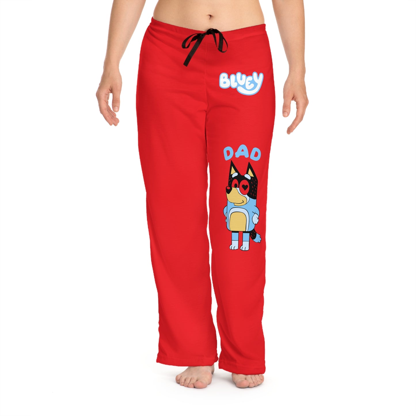 Princess Grace Cozy Bluey Dad Pajama Pants for Family Fun