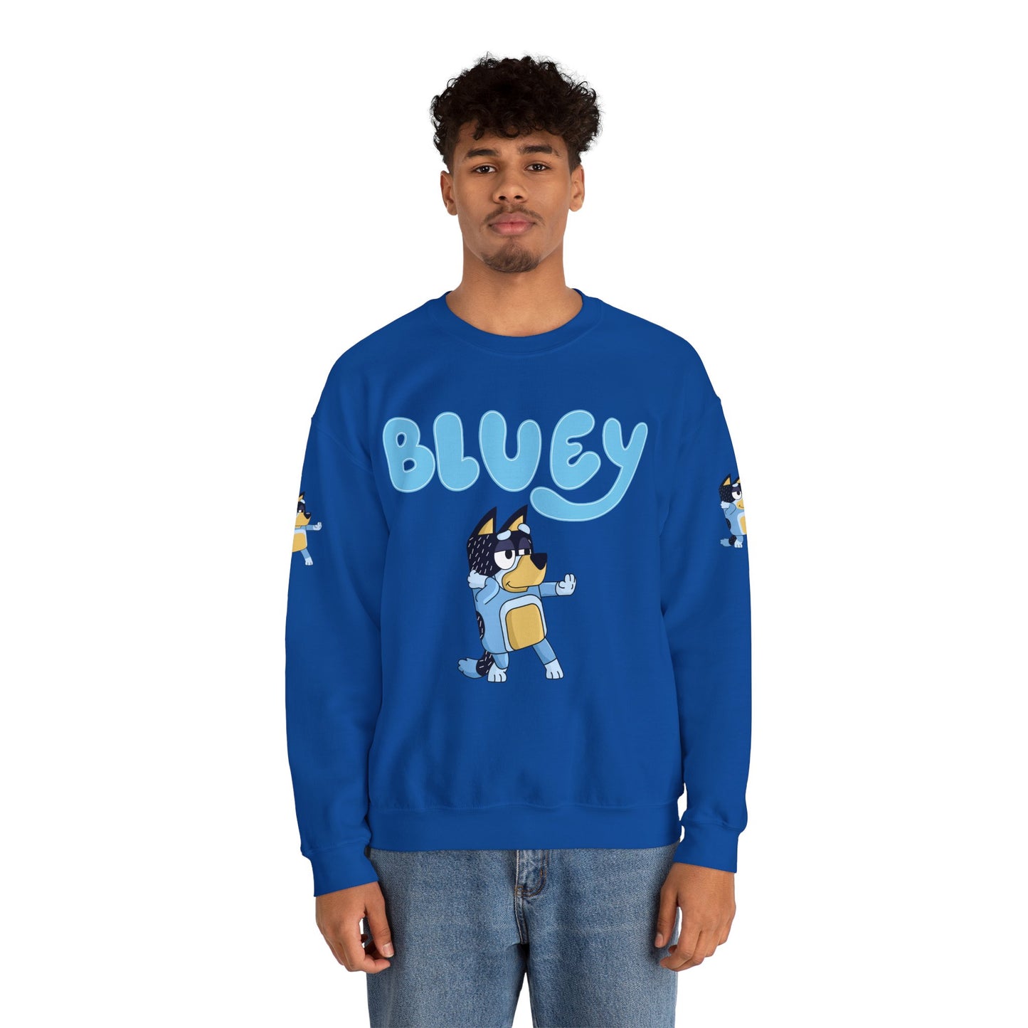 Princess Grace Bluey Character Unisex Crewneck Sweatshirt Cozy and Fun