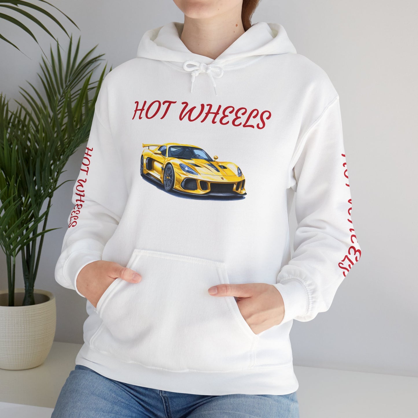 Princess Grace Hot Wheels Unisex Hoodie Cool Automotive Sweatshirt for Car Enthusiasts