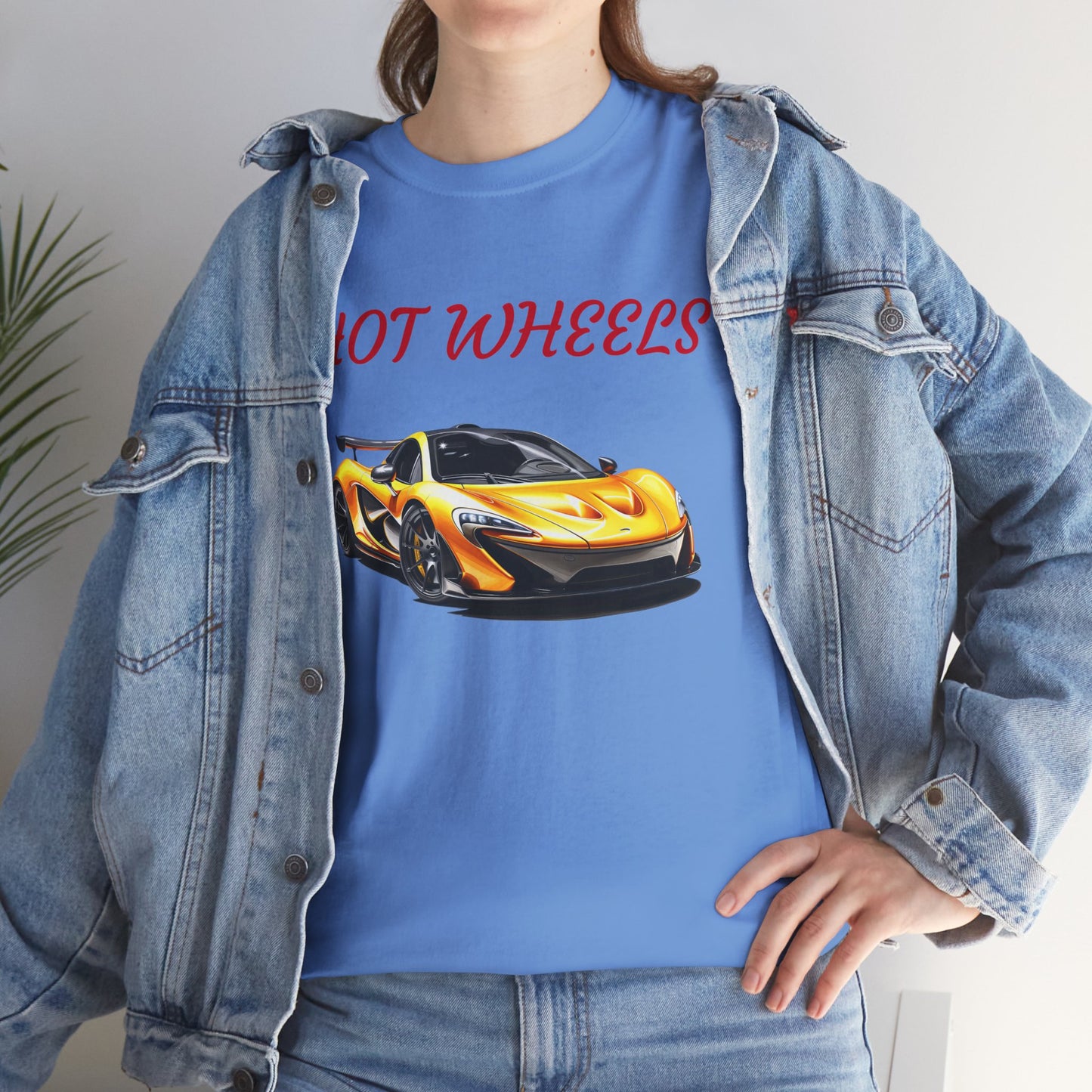 Princess Grace Hot Wheels Unisex Heavy Cotton Tee Perfect for Car Enthusiasts