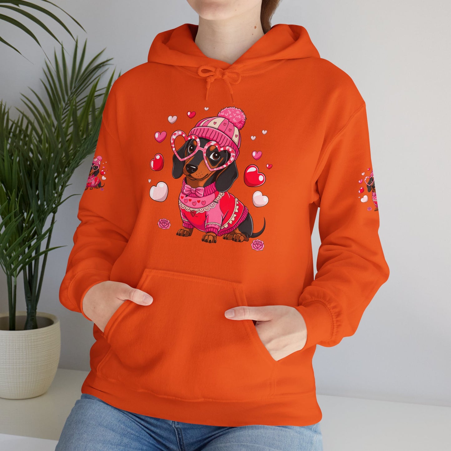 Princess Grace Cute Dachshund Love Sweatshirt for Dog Lovers