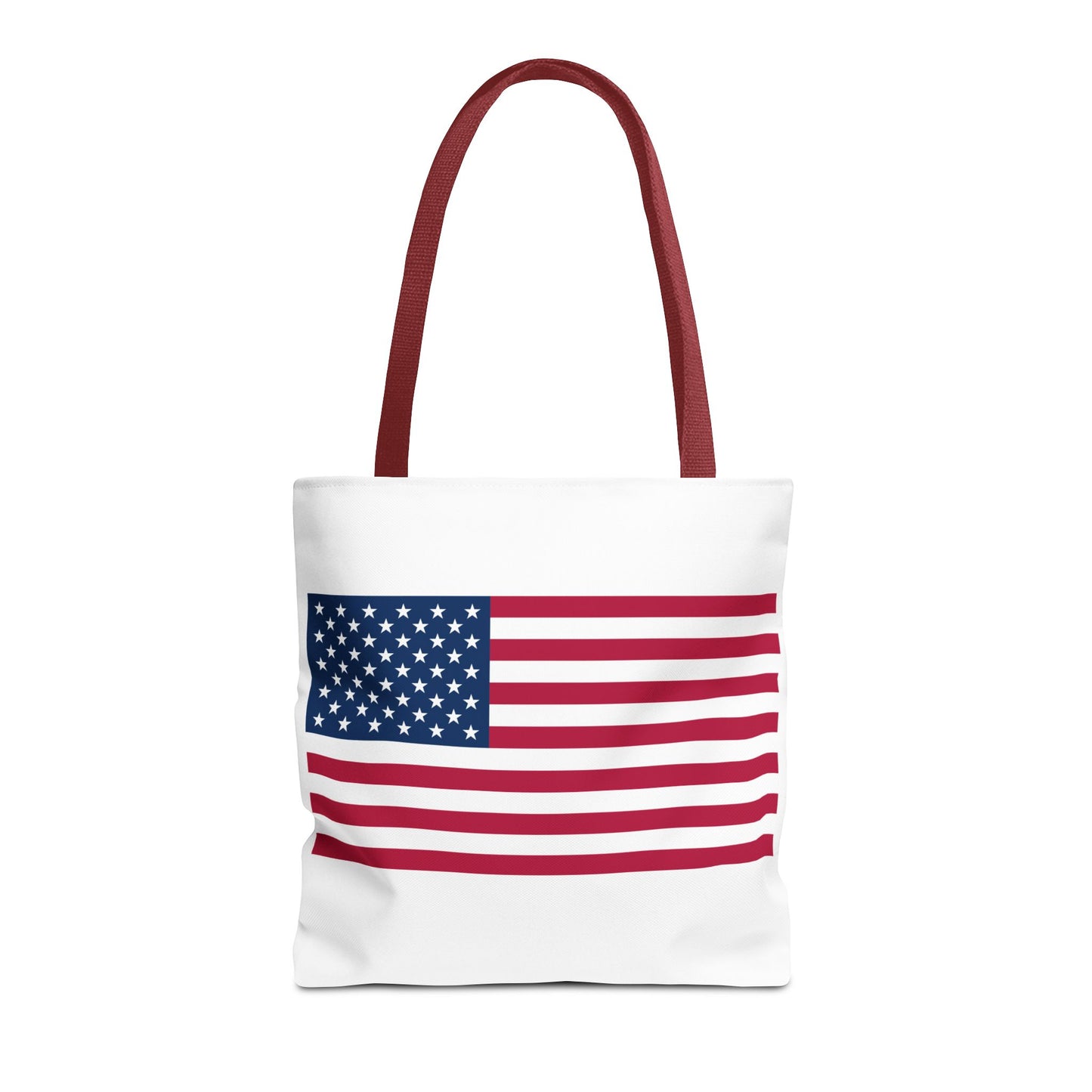 Princess Grace Patriotic Tote Bag American Flag Design Perfect for Holidays and Everyday Use