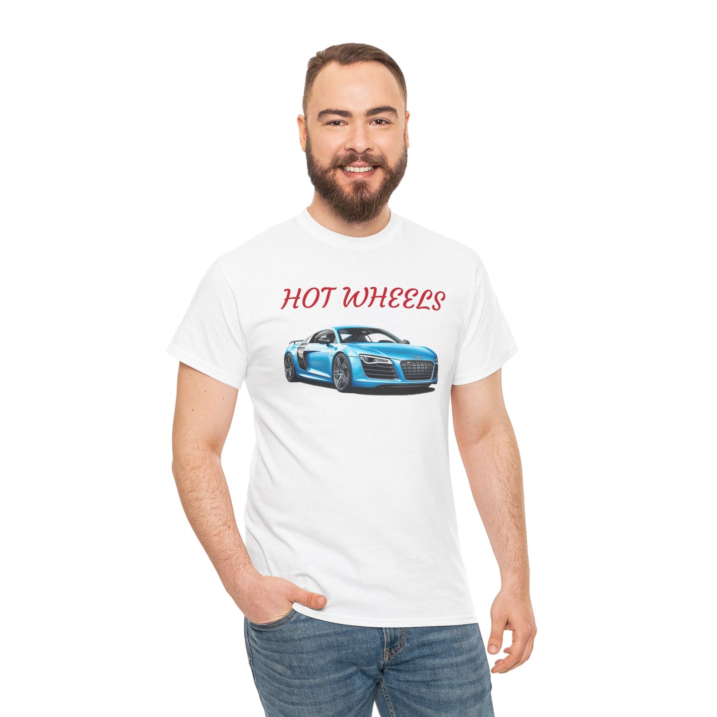 Princess Grace Hot Wheels Unisex Heavy Cotton Tee Classic Car Graphic Shirt