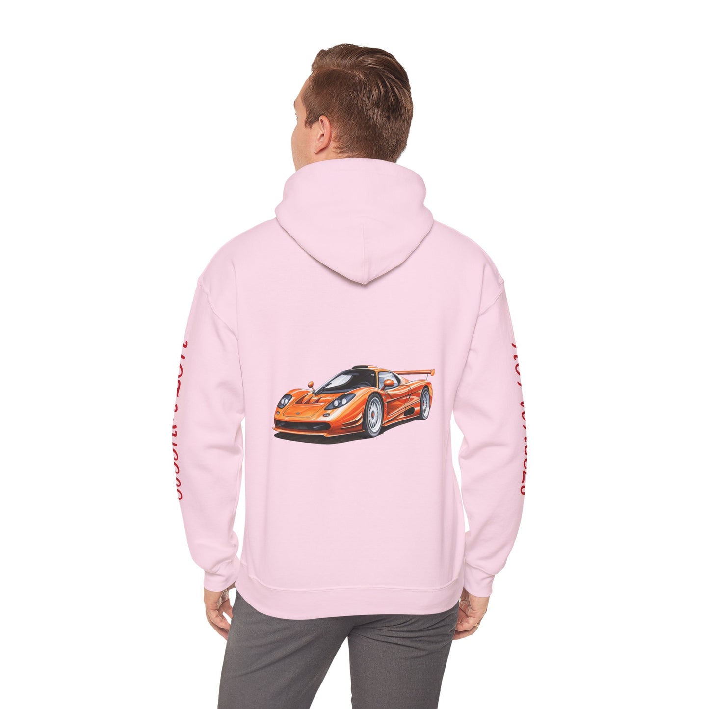 Princess Grace Hot Wheels Unisex Heavy Blend Hooded Sweatshirt Vintage Car Design