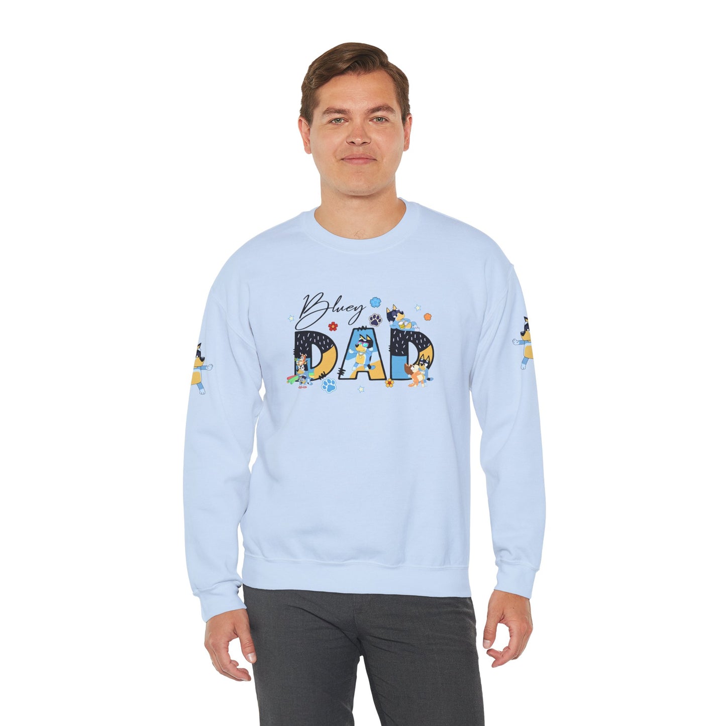 Princess Grace Bluey Funny Bluey Dad Crewneck Sweatshirt for Dads