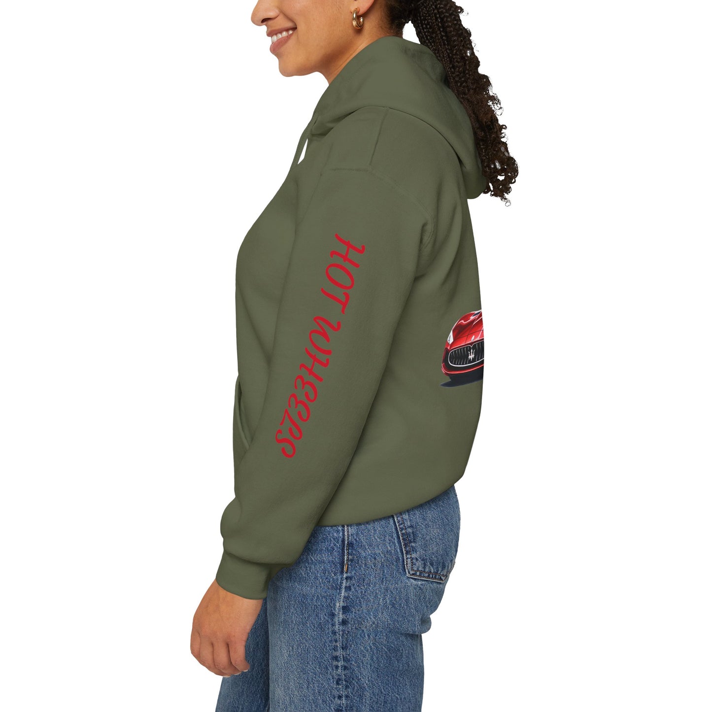 Princess Grace Hot Wheels Unisex Hoodie Perfect for Car Enthusiasts and Casual Wear
