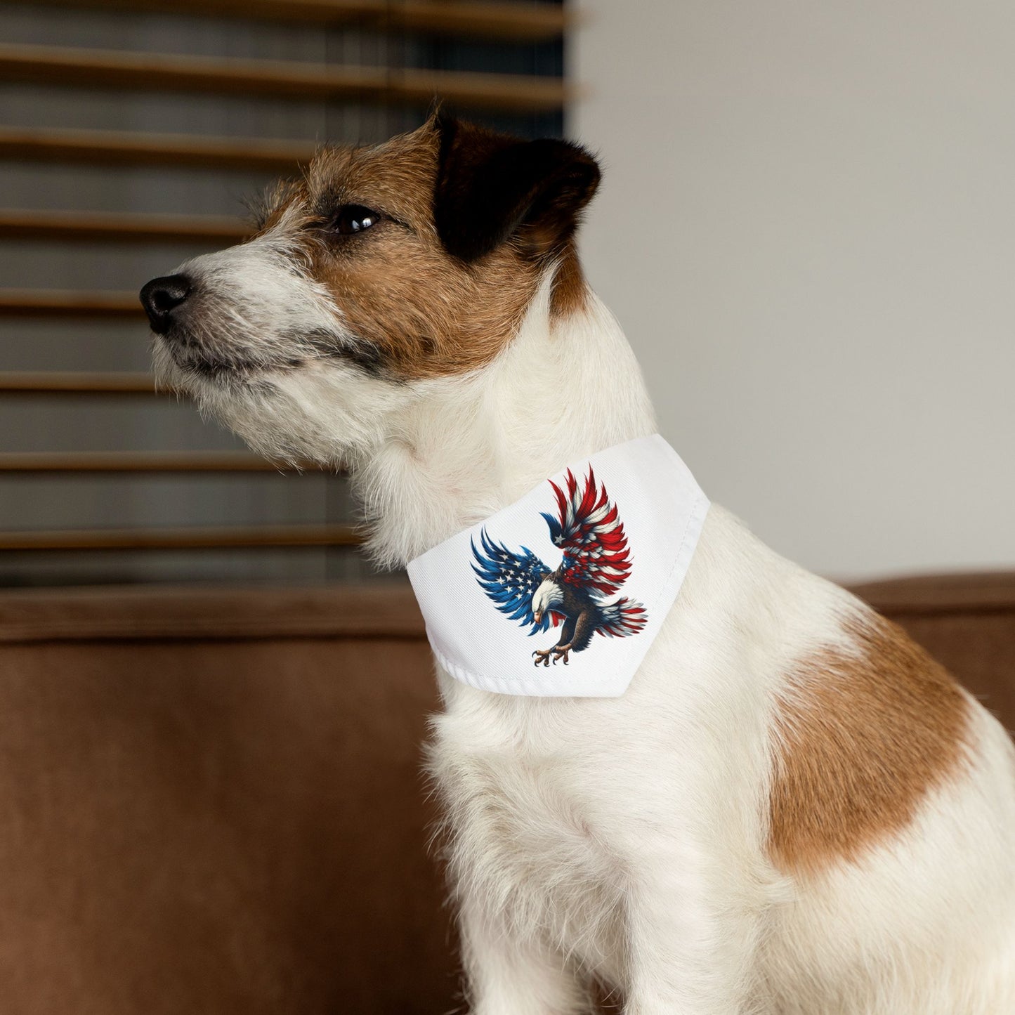 Princess Grace Patriotic Pet Bandana Collar