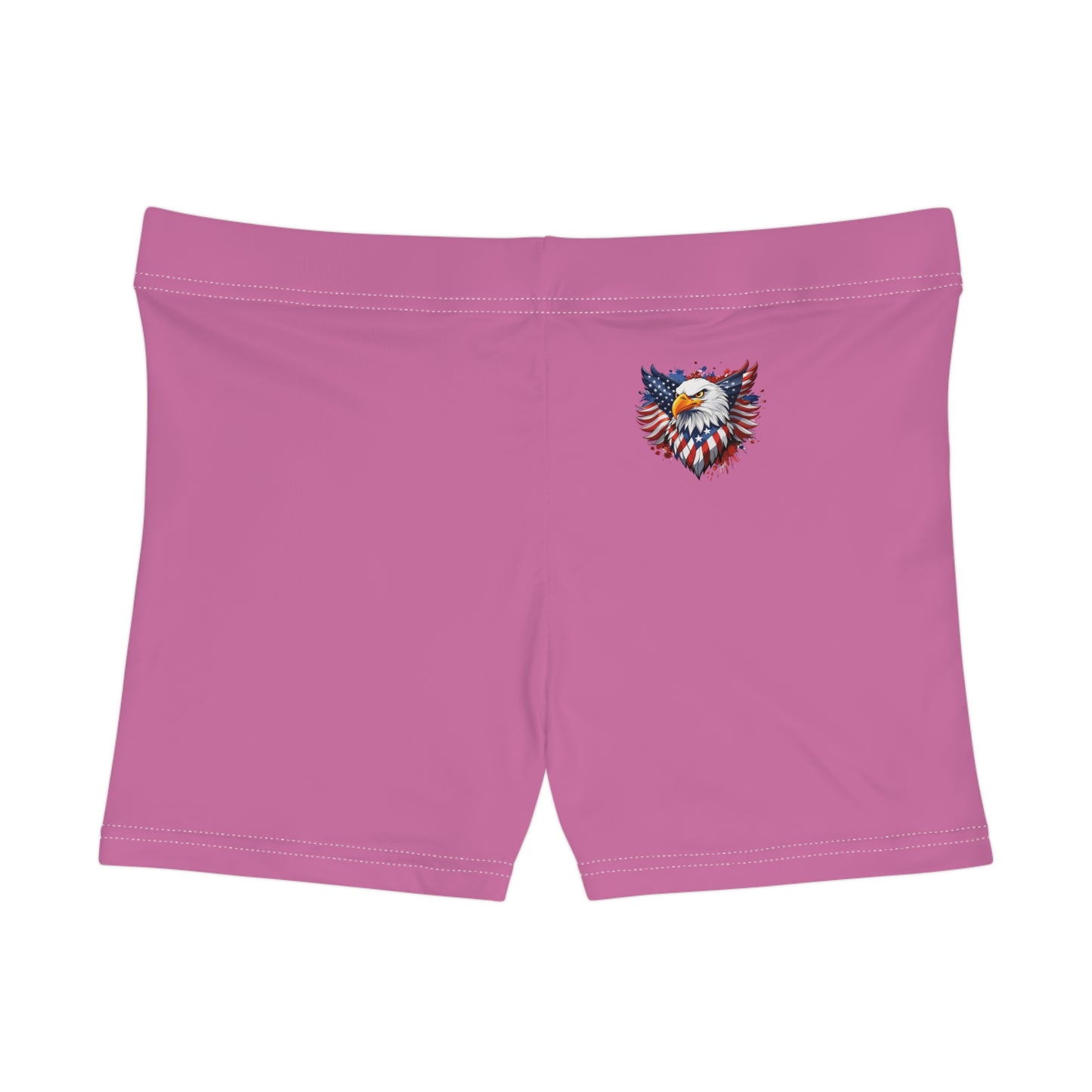 Princess Grace Patriotic Eagle Women's Shorts Comfortable & Stylish Activewear
