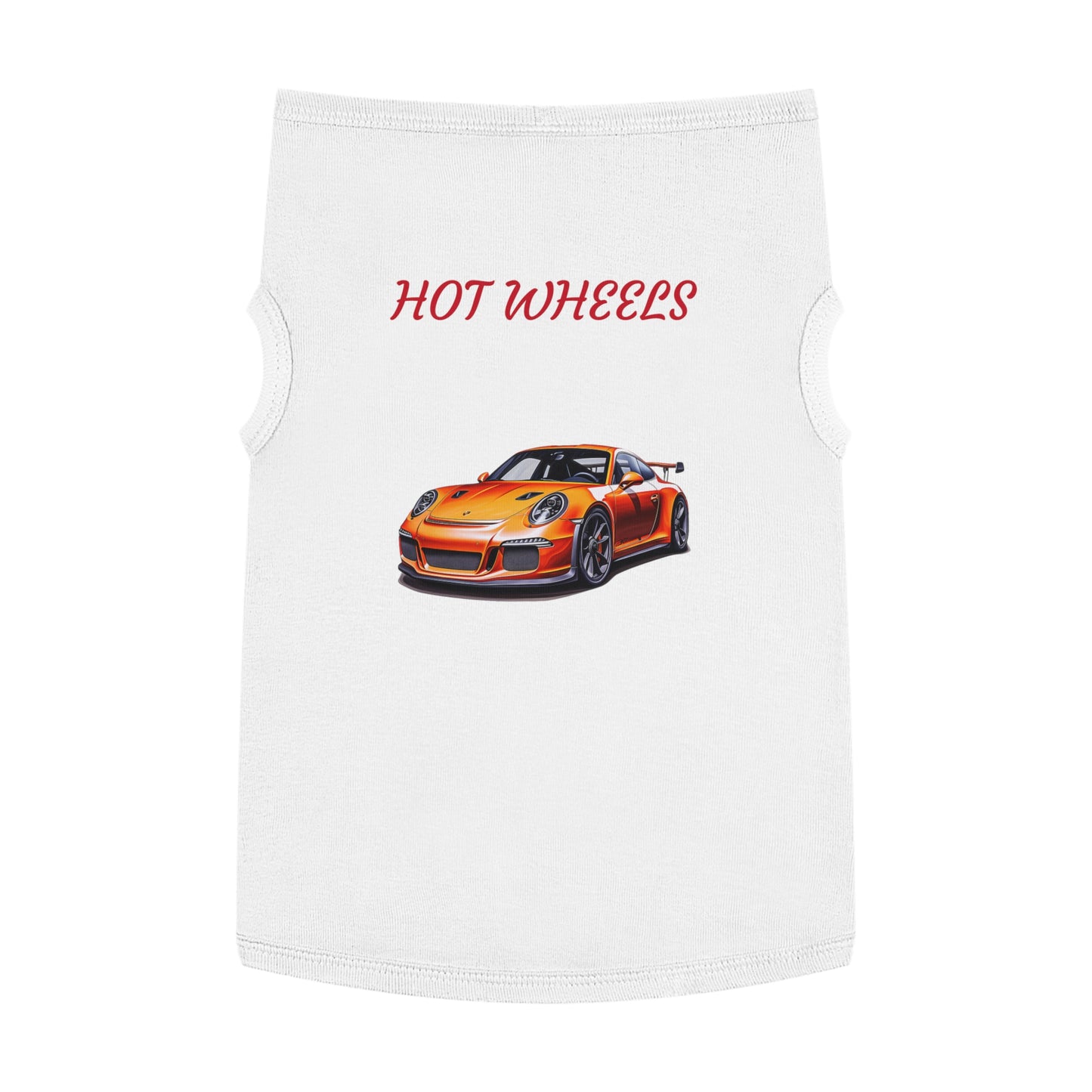 Princess Grace Hot Wheels Cool Car Pet Tank Top Design for Stylish Pets