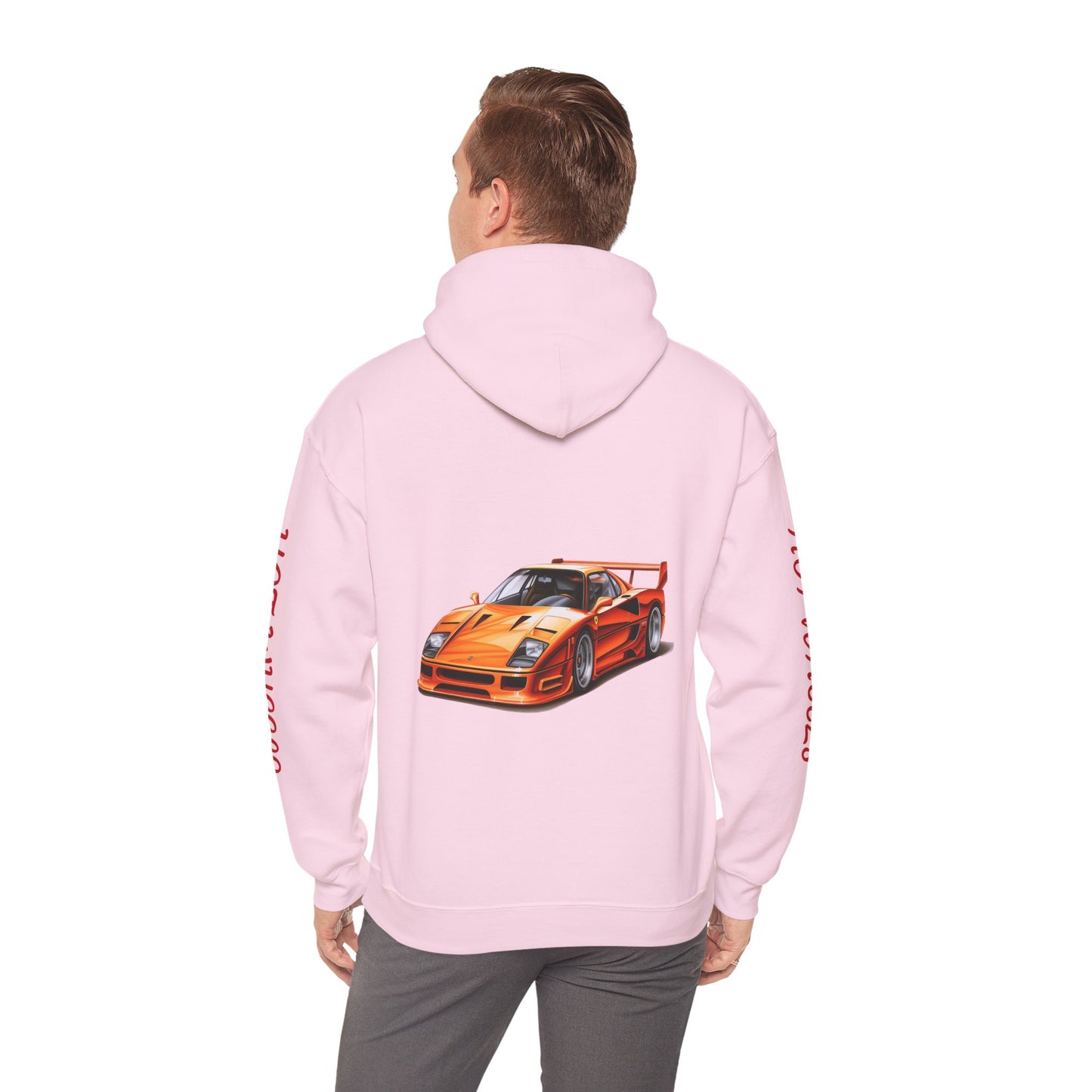 Princess Grace Hot Wheels Unisex Heavy Blend Hooded Sweatshirt Retro Racing Style