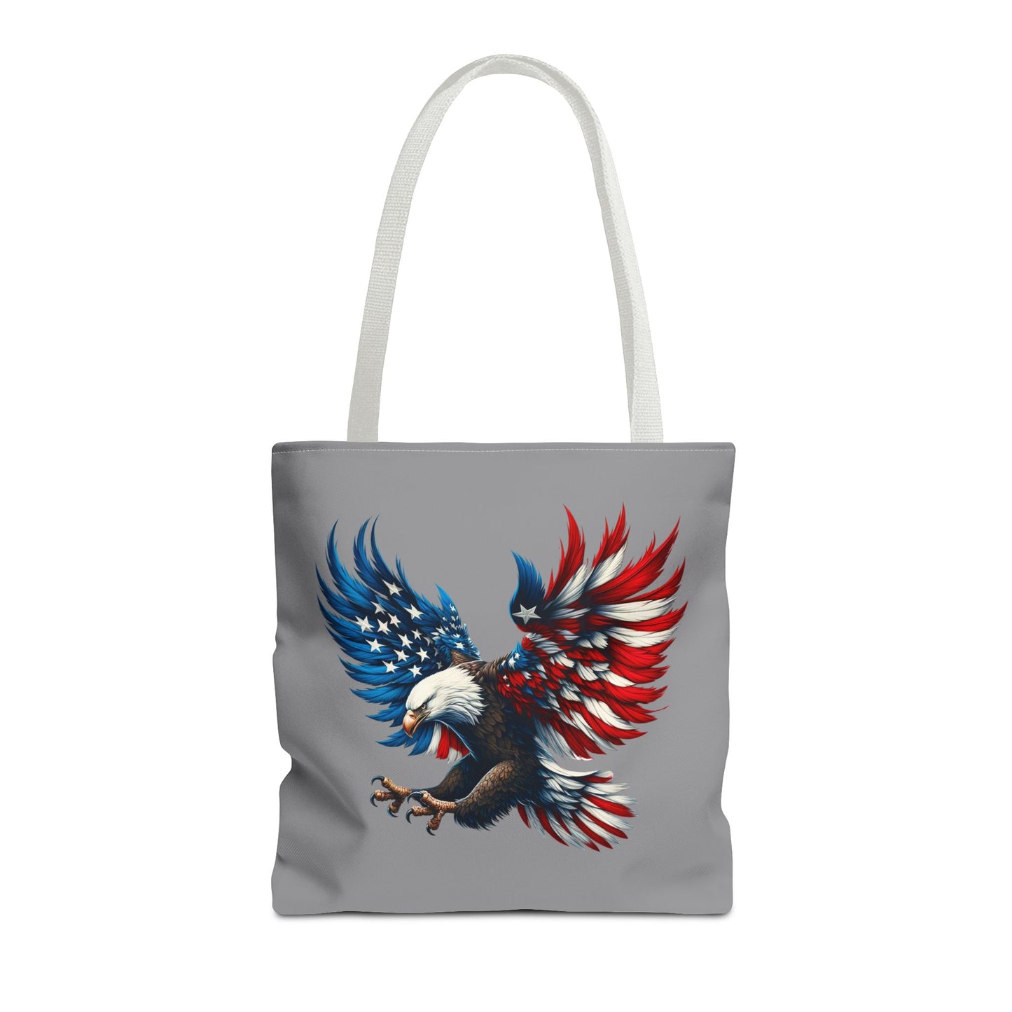 Princess Grace Patriotic Eagle Tote Bag USA Flag Design for Independence Day & Everyday Use