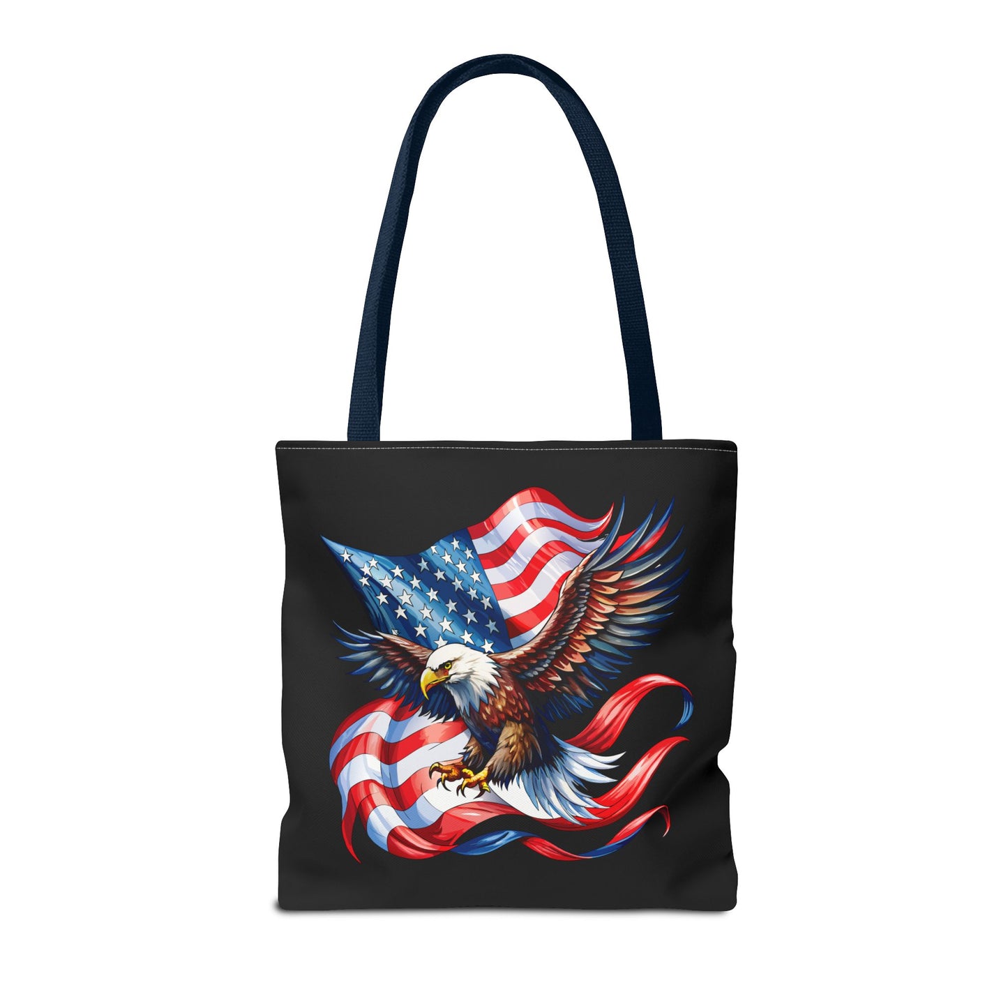 Princess Grace Patriotic Eagle Tote Bag Perfect for Fourth of July and Memorial Day