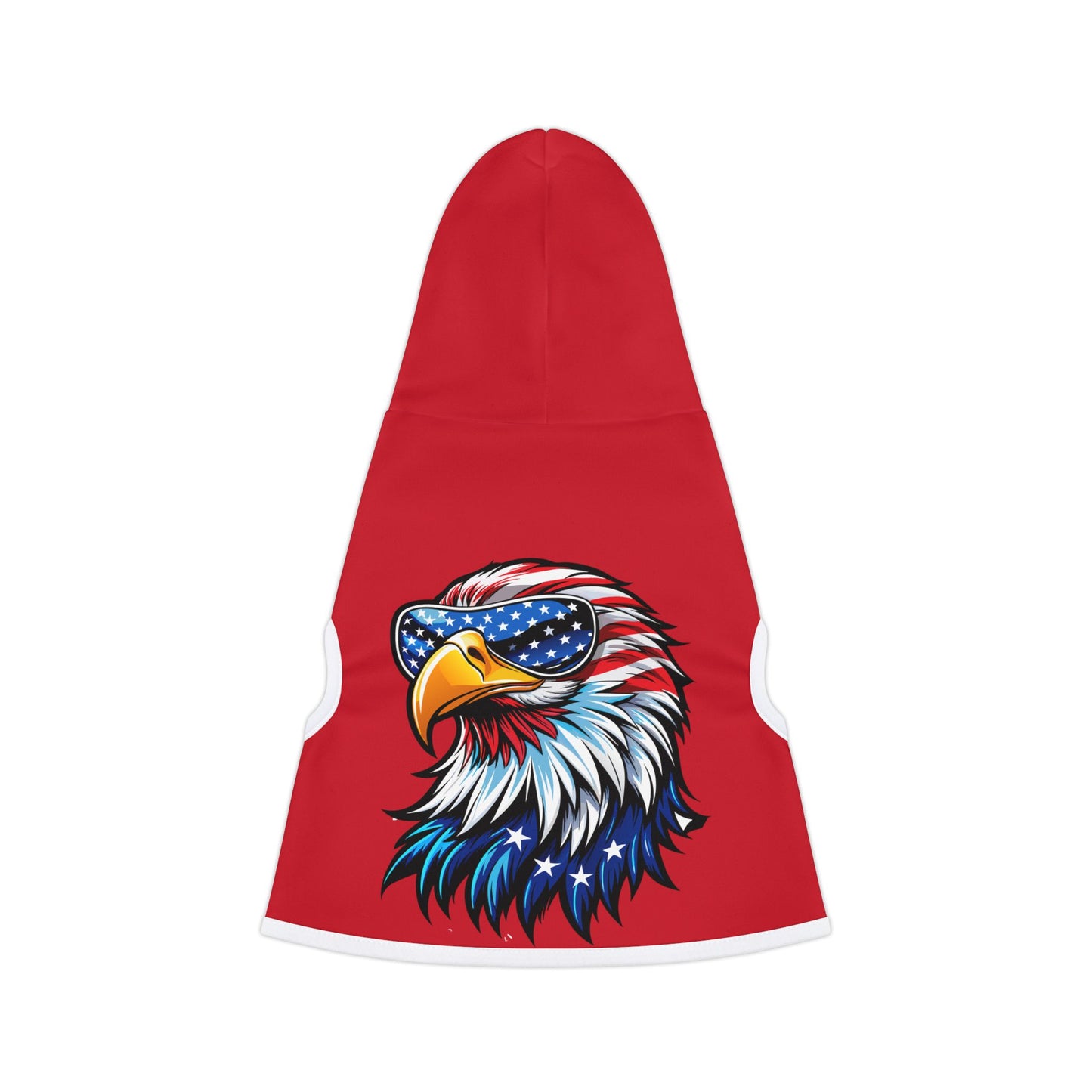 Princess Grace Patriotic Eagle Pet Hoodie for Stylish Dogs