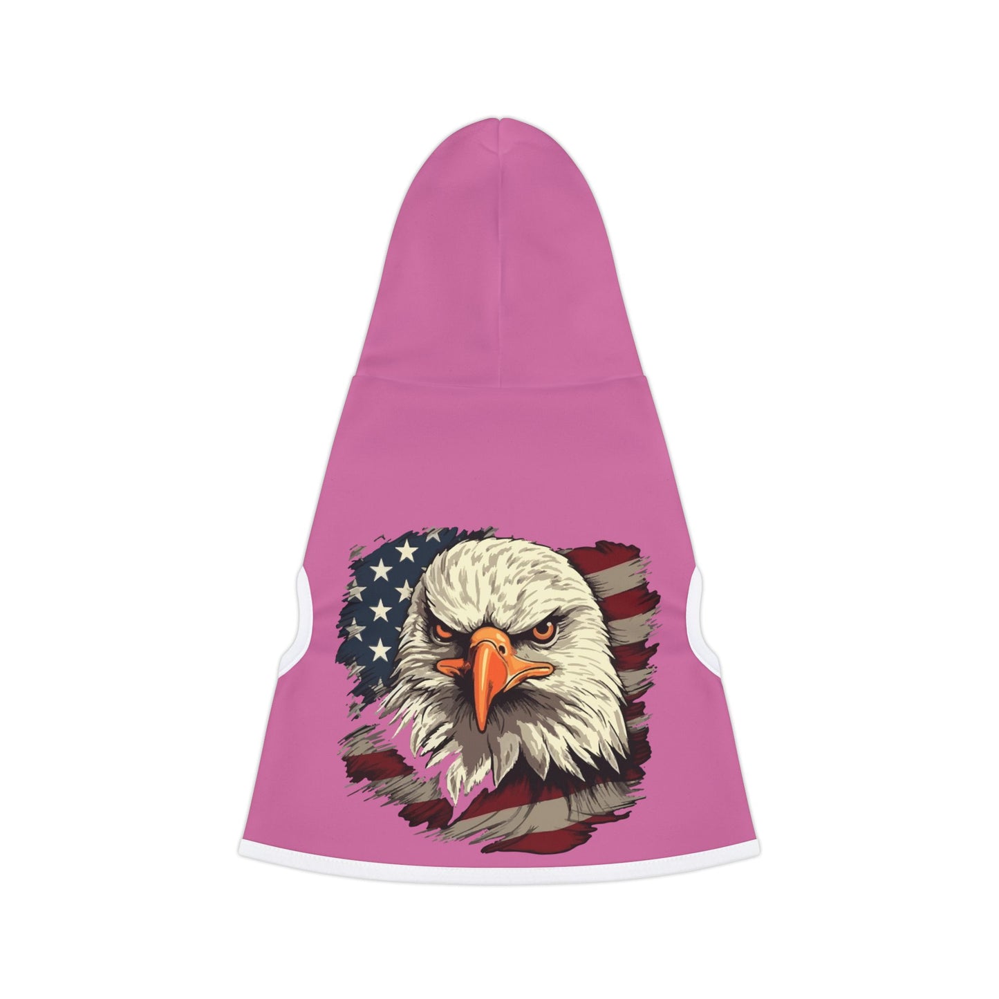 Princess Grace Patriotic Eagle Pet Hoodie Cozy Dog & Cat Apparel for Celebrations
