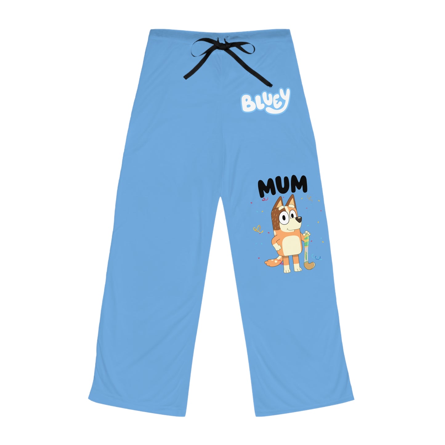 Princess Grace Bluey Mum Pajama Pants Cozy Cartoon Loungewear for Moms