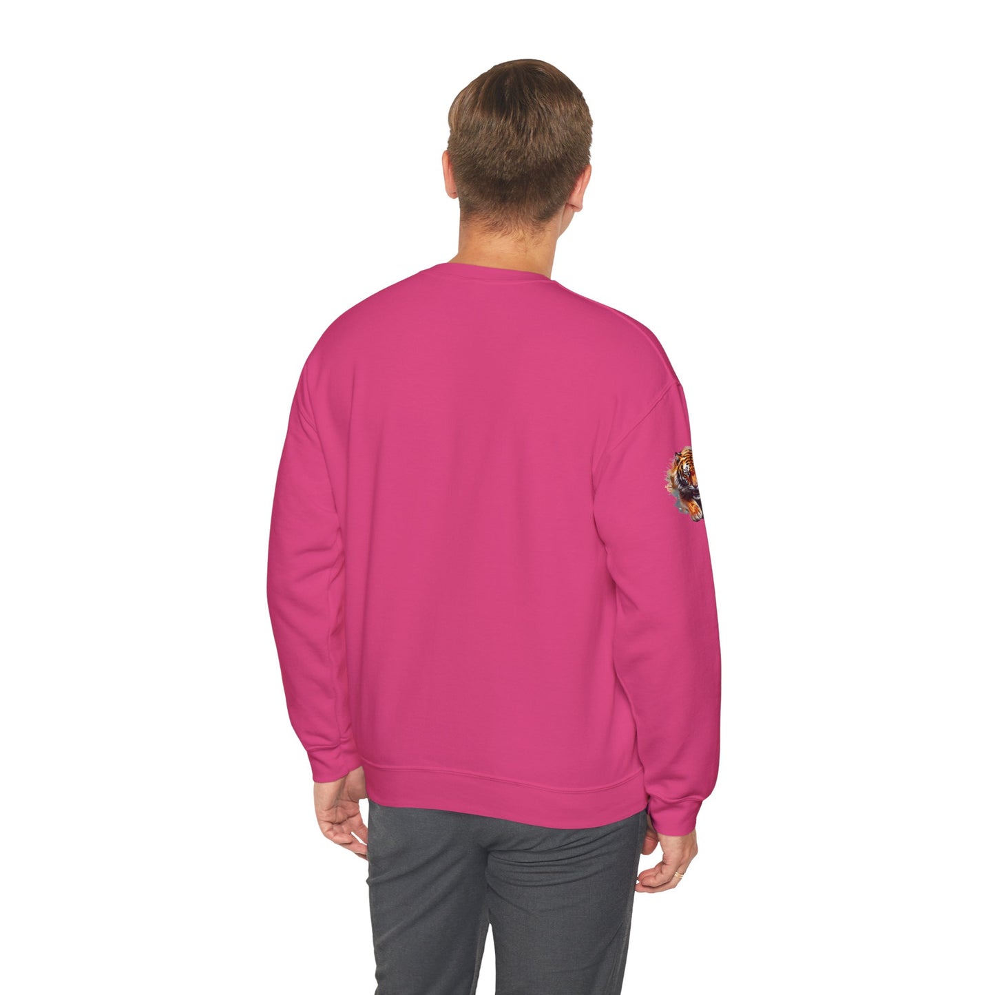 Princess Grace Majestic Tiger Unisex Heavy Blend Crewneck Sweatshirt
