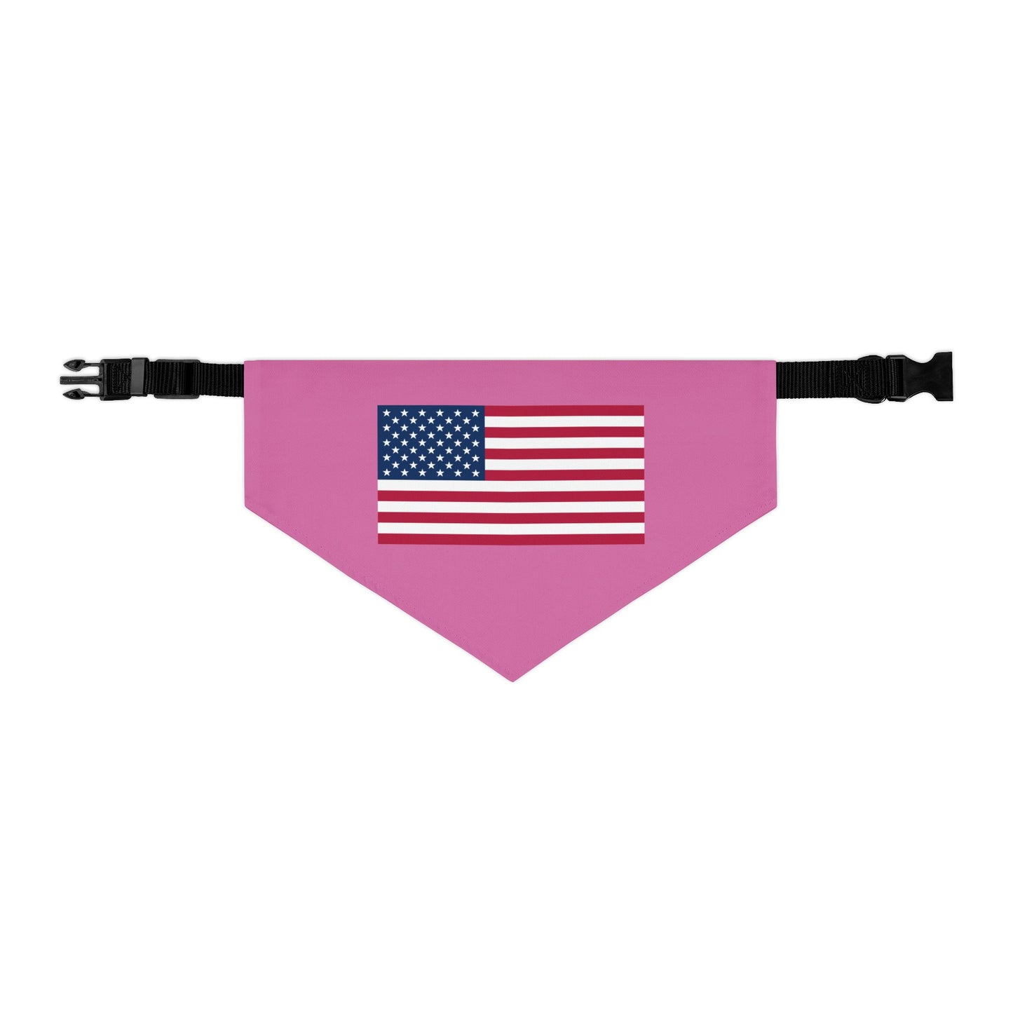 Princess Grace Patriotic Pet Bandana Collar USA Flag Design for Dogs