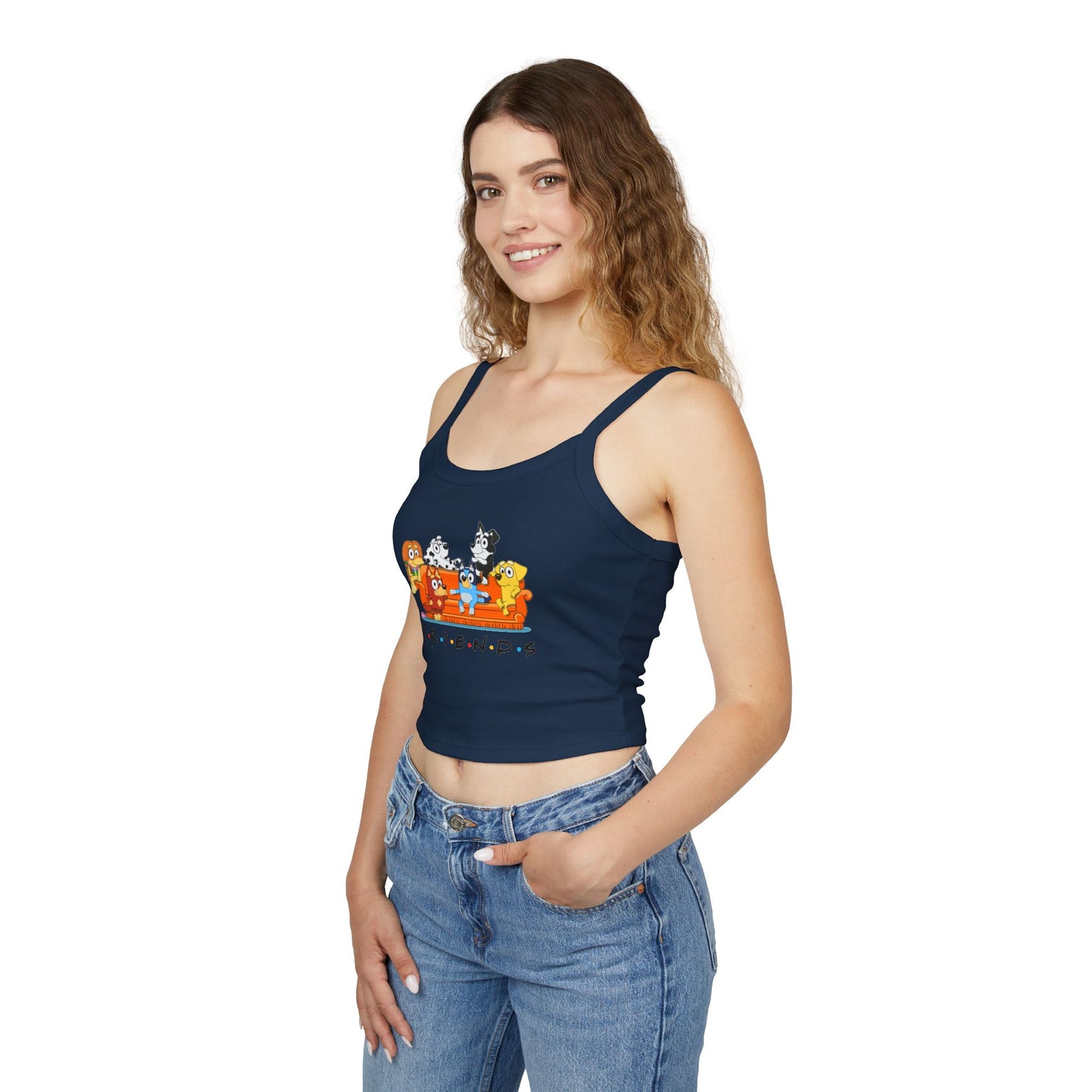 Princess Grace Bluey & Friends Women's Spaghetti Strap Tank Top