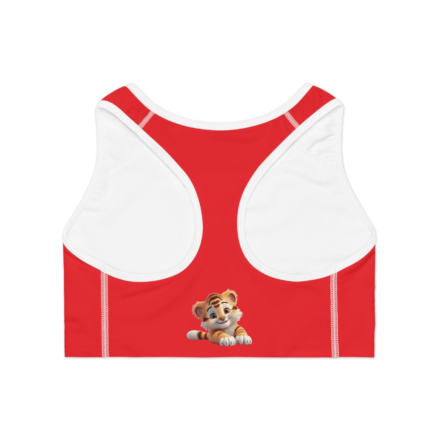 Princess Grace Cute Tiger Sports Bra
