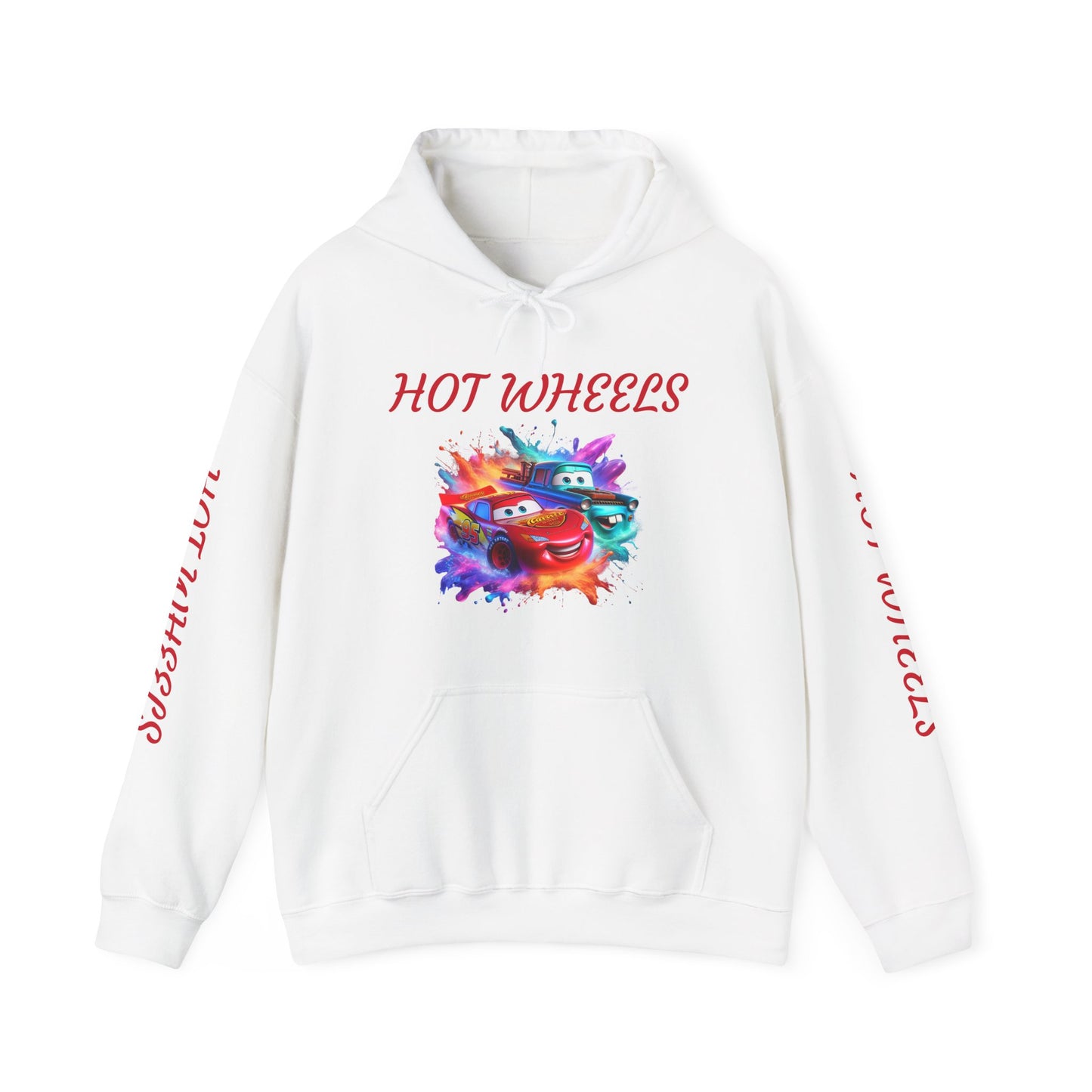 Princess Grace Cool Hot Wheels Unisex Hooded Sweatshirt Perfect for Car Enthusiasts