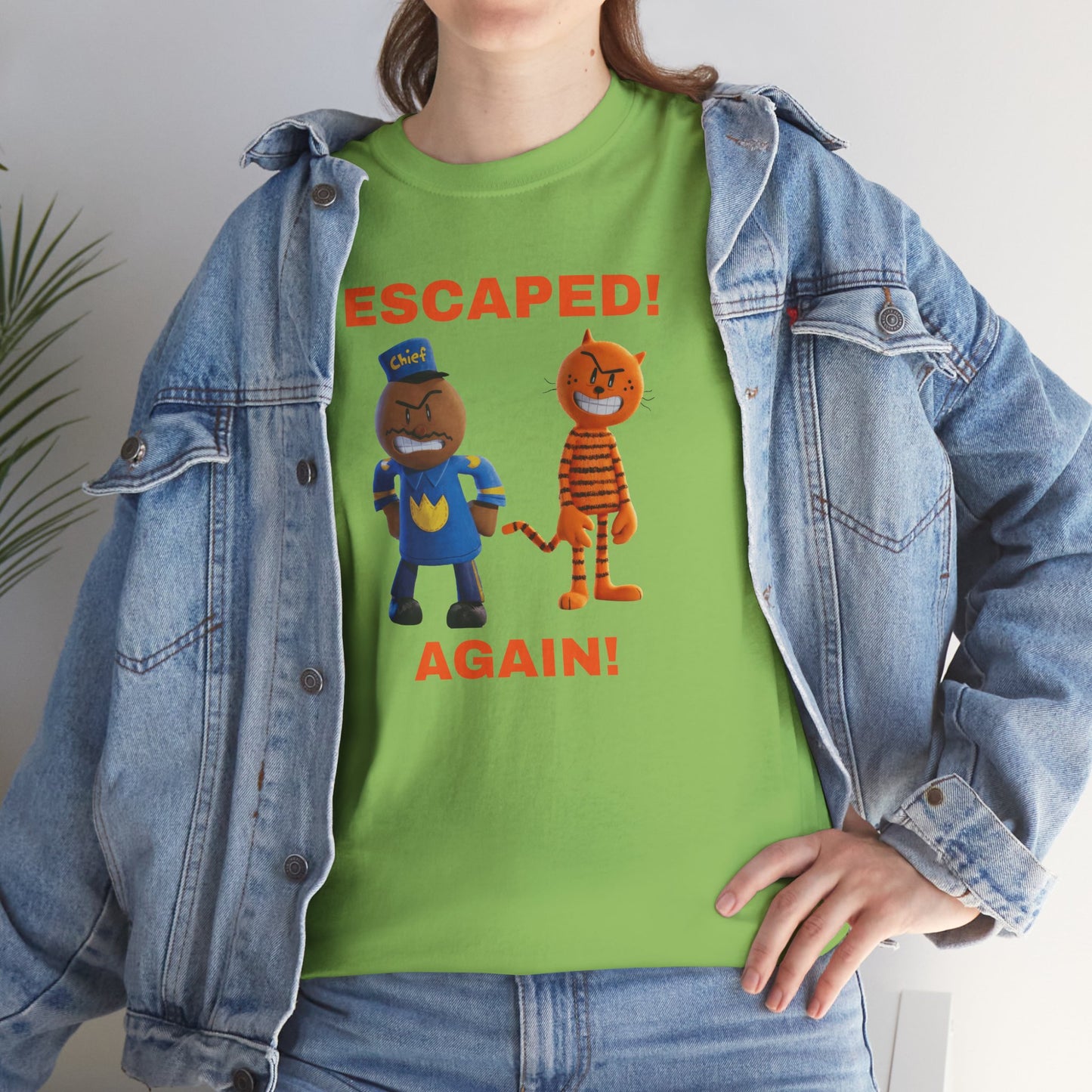 Princess Grace Humorous Escaped Again Unisex Heavy Cotton Tee