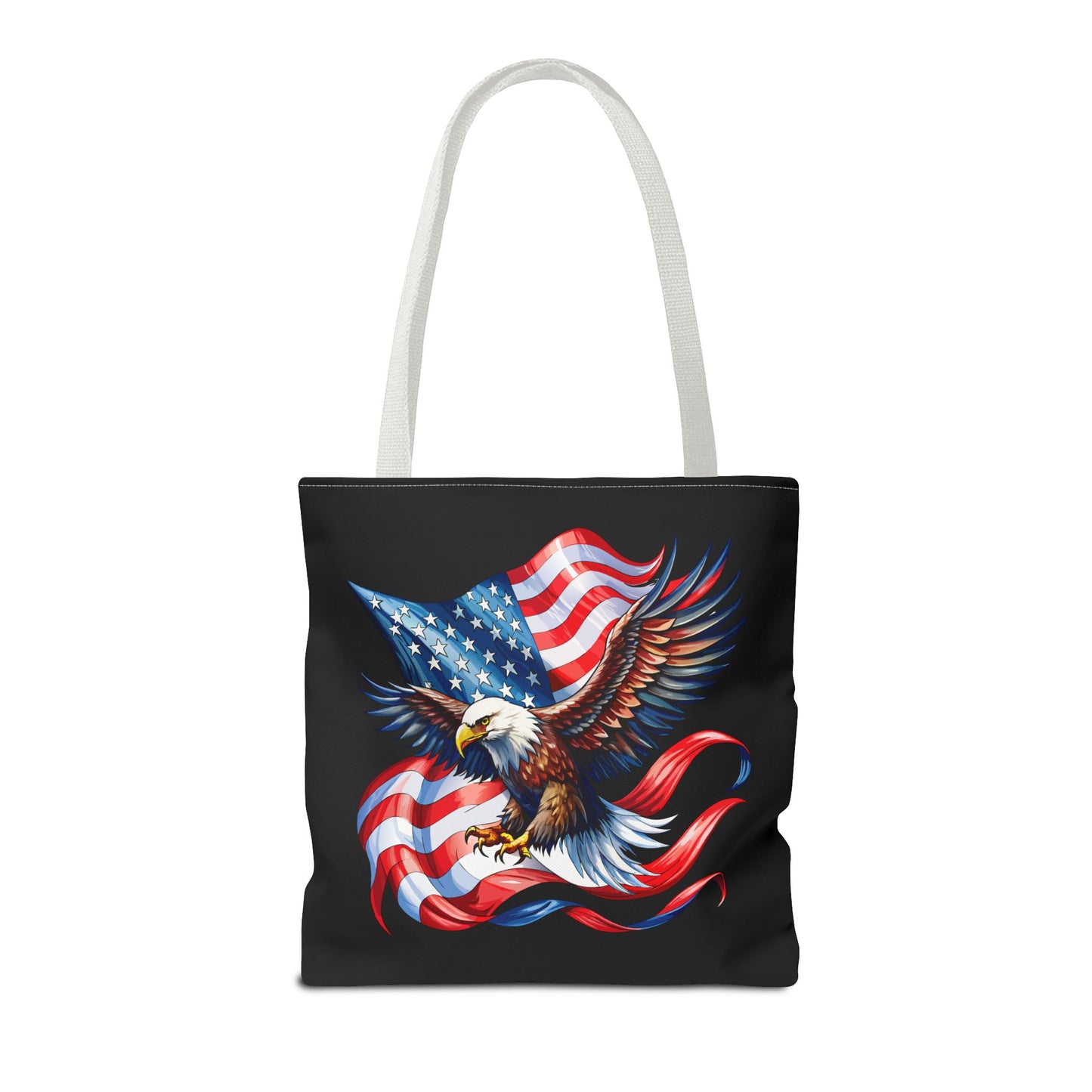 Princess Grace Patriotic Eagle Tote Bag Perfect for Fourth of July and Memorial Day