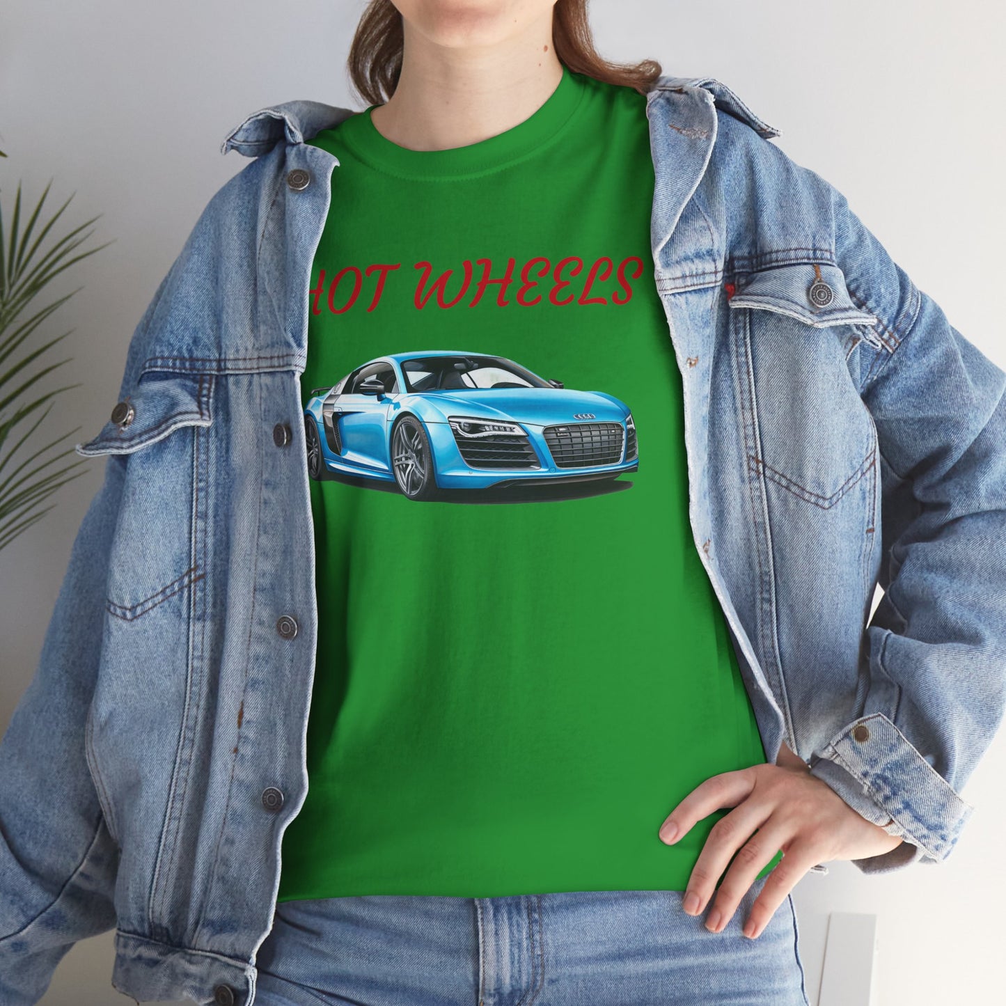 Princess Grace Hot Wheels Unisex Heavy Cotton Tee Classic Car Graphic Shirt