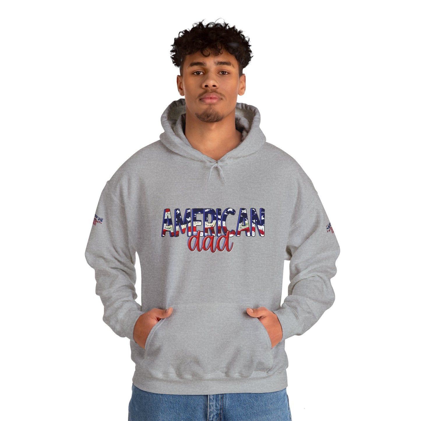 Princess Grace Patriotic American Dad Hooded Sweatshirt