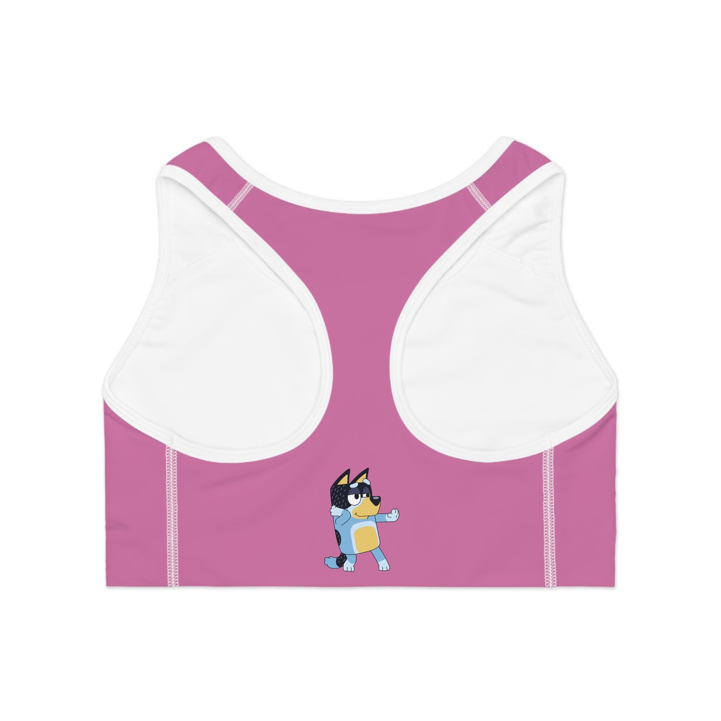 Princess Grace Bluey Inspired Sports Bra for Active Kids Fun & Comfortable Workout Gear