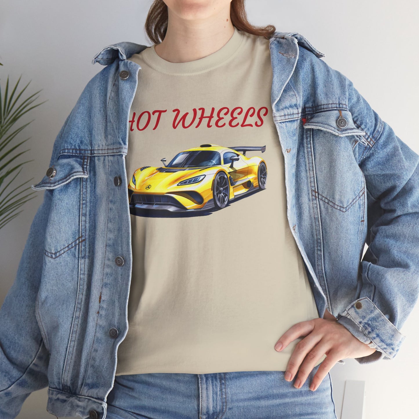 Princess Grace Hot Wheels Unisex Heavy Cotton Tee Perfect for Car Enthusiasts