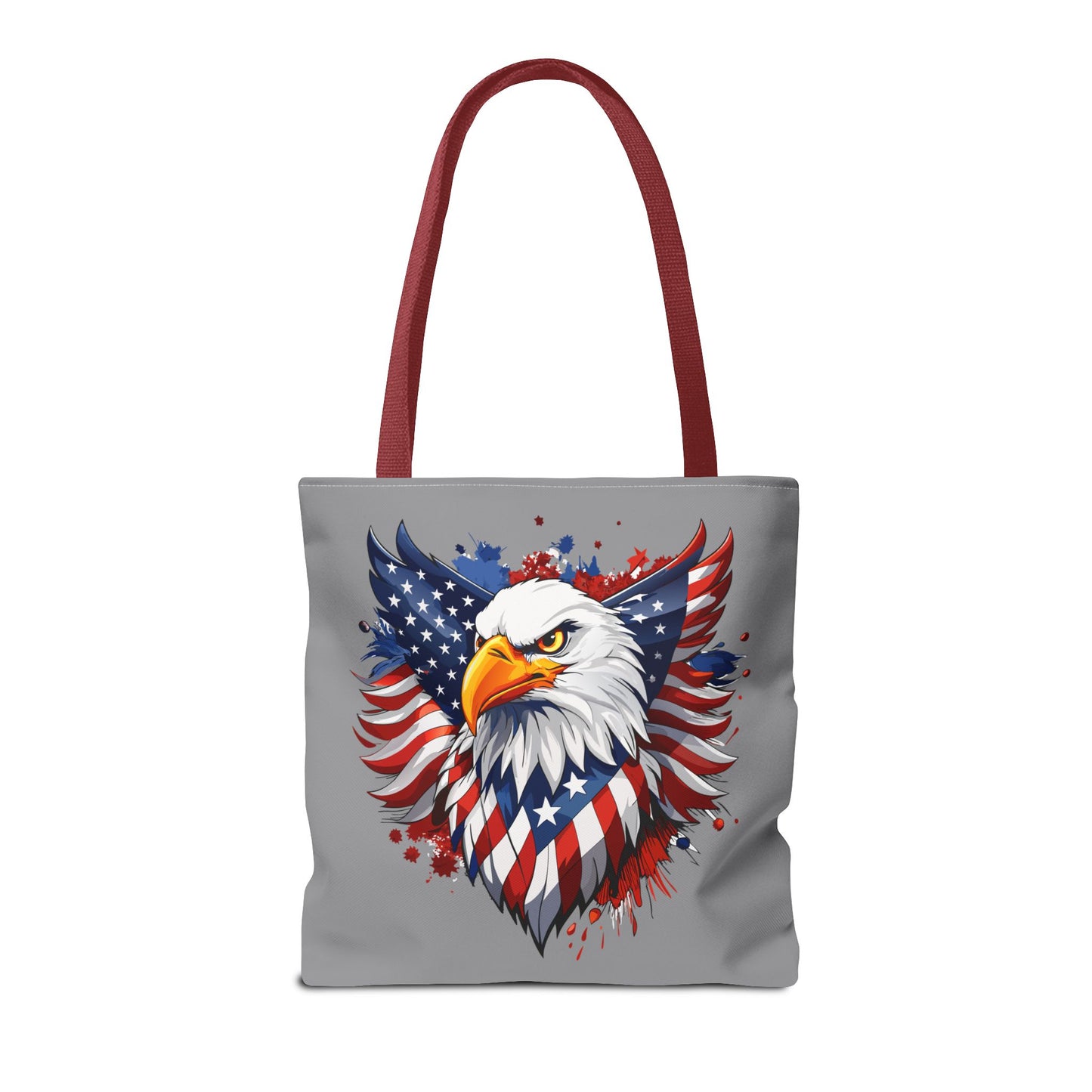 Princess Grace Patriotic Eagle Tote Bag American Freedom Design