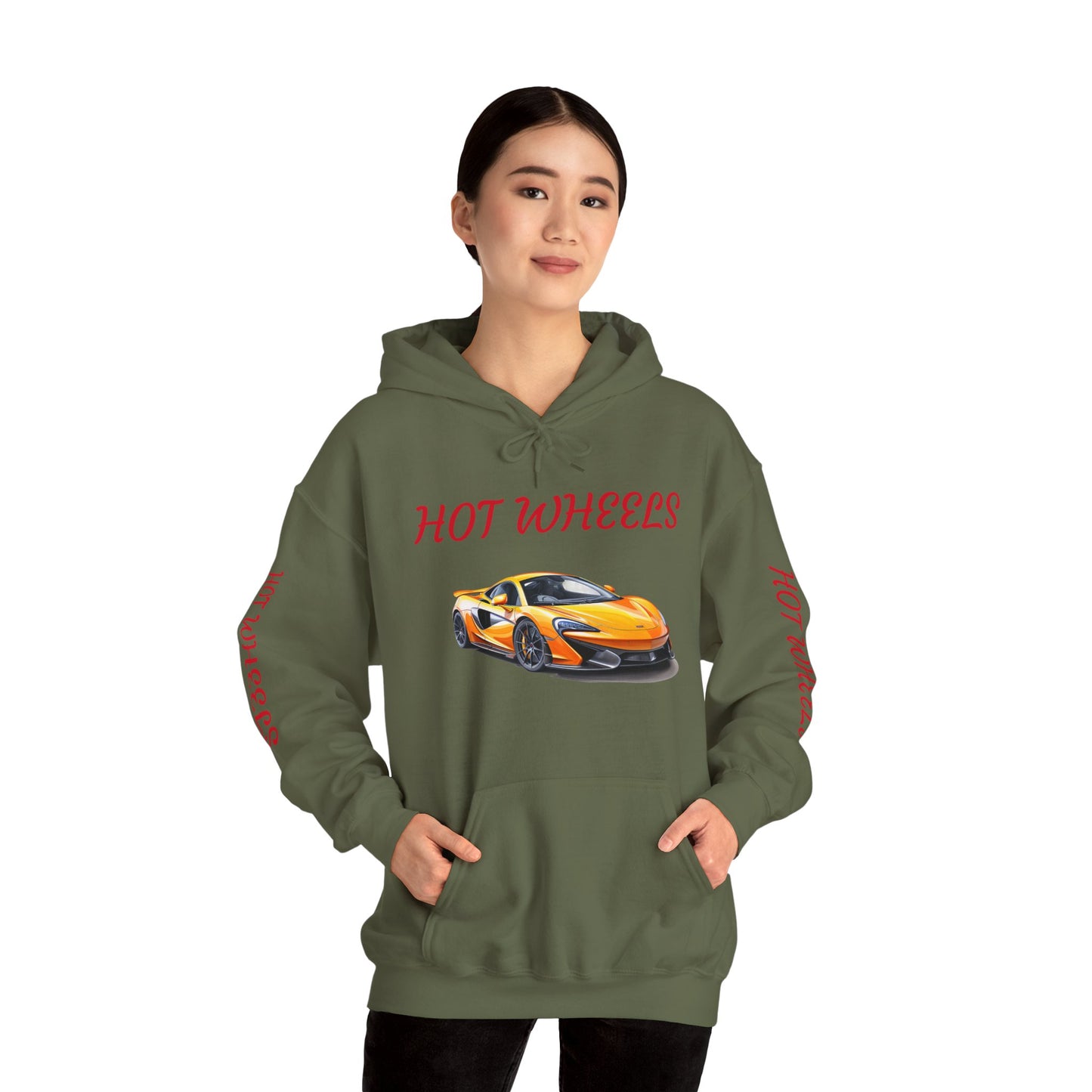 Hot Wheels Unisex Hoodie - Stylish Car Design for Auto Enthusiasts