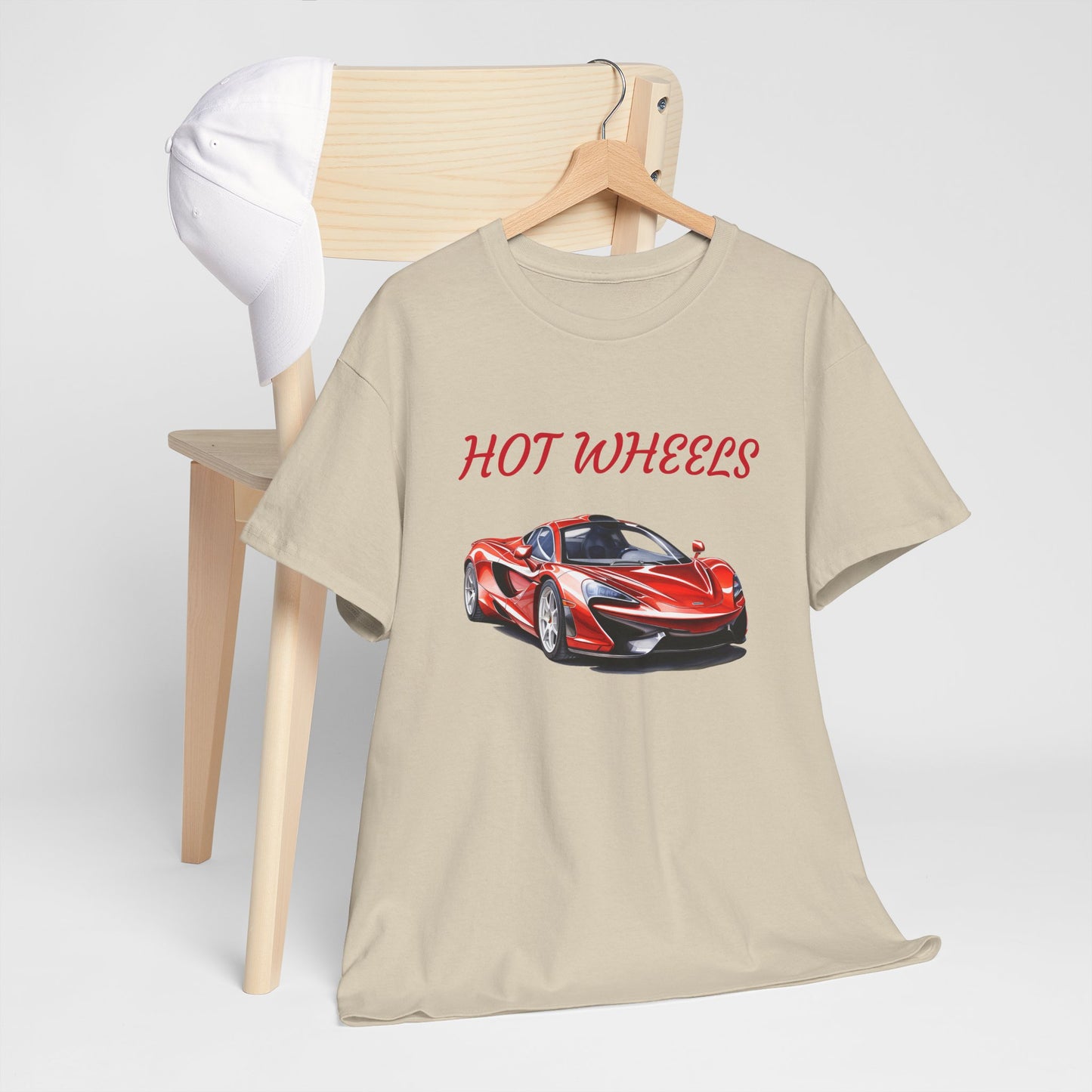 Princess Grace Hot Wheels Car Graphic Unisex Heavy Cotton Tee