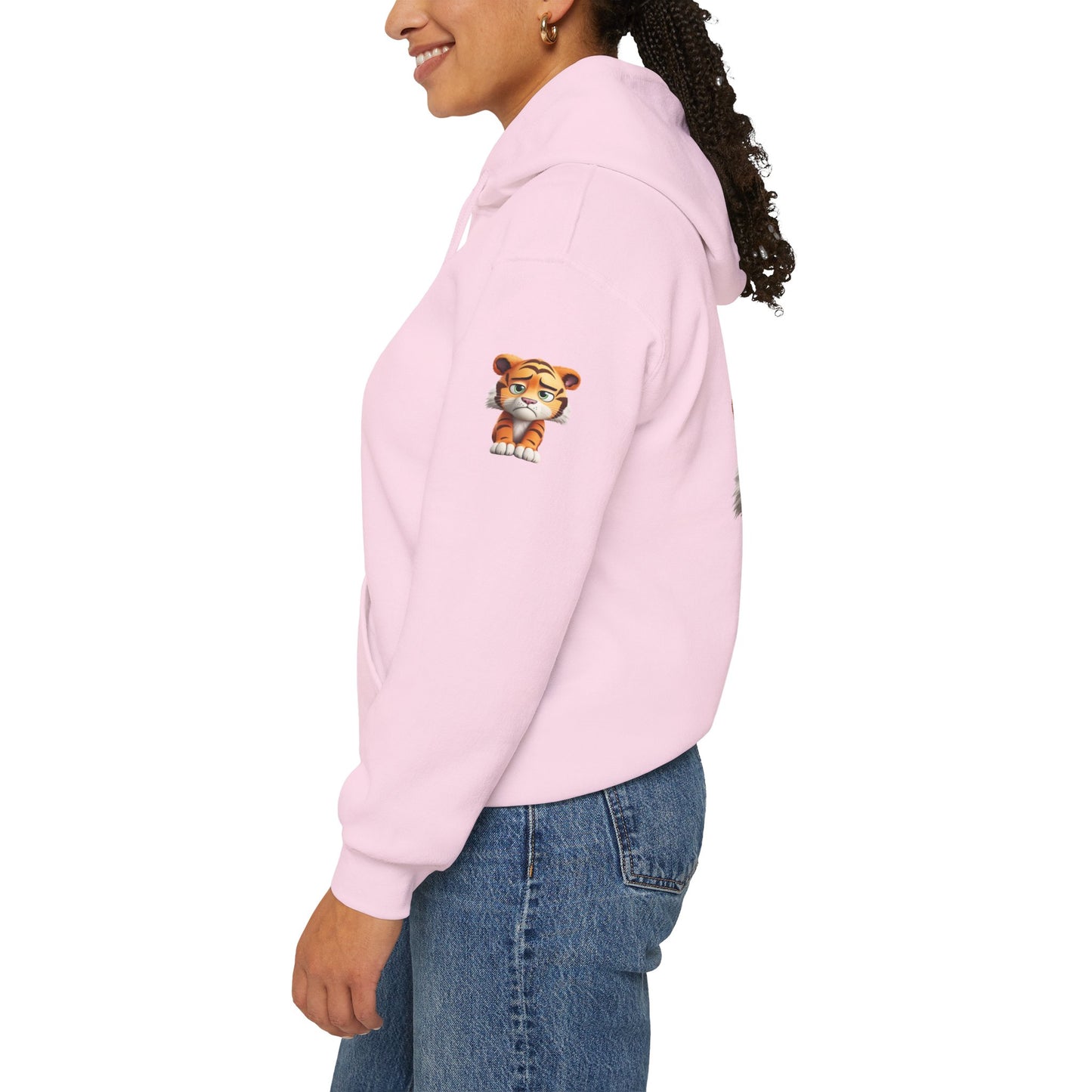 Princess Grace Cute Tiger Graphic Unisex Hoodie