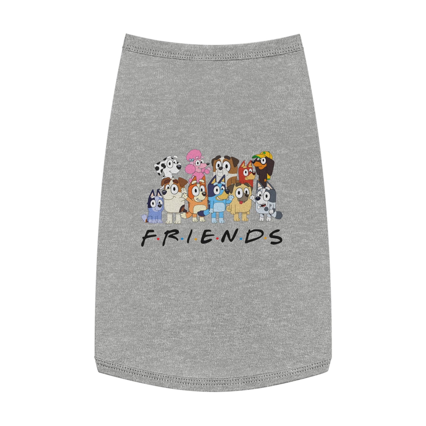 Princess Grace BLUEY Pet Tank Top Cozy Canine Friends Design for Dogs Ideal for Playdates & Everyday Wear
