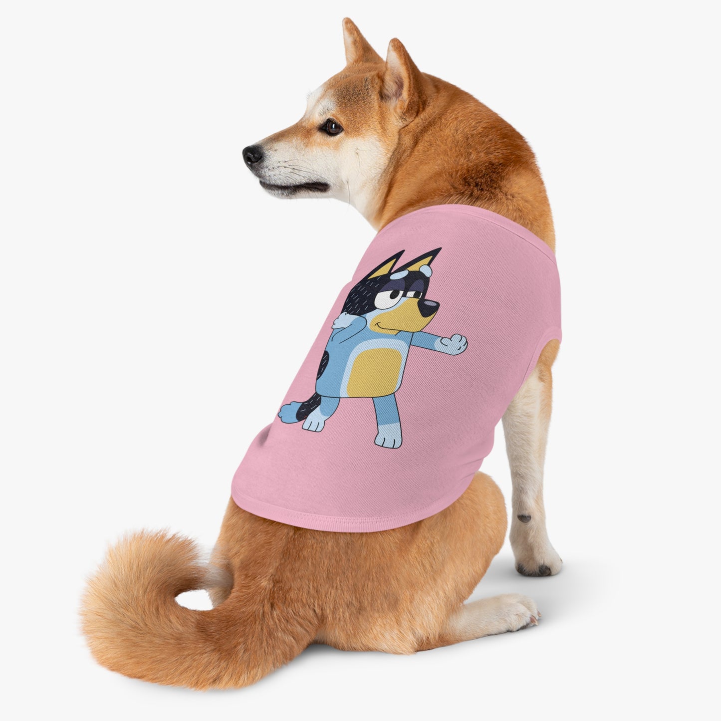 Princess Grace BLUEY Cute Cartoon Pet Tank Top for Dogs Summer Apparel
