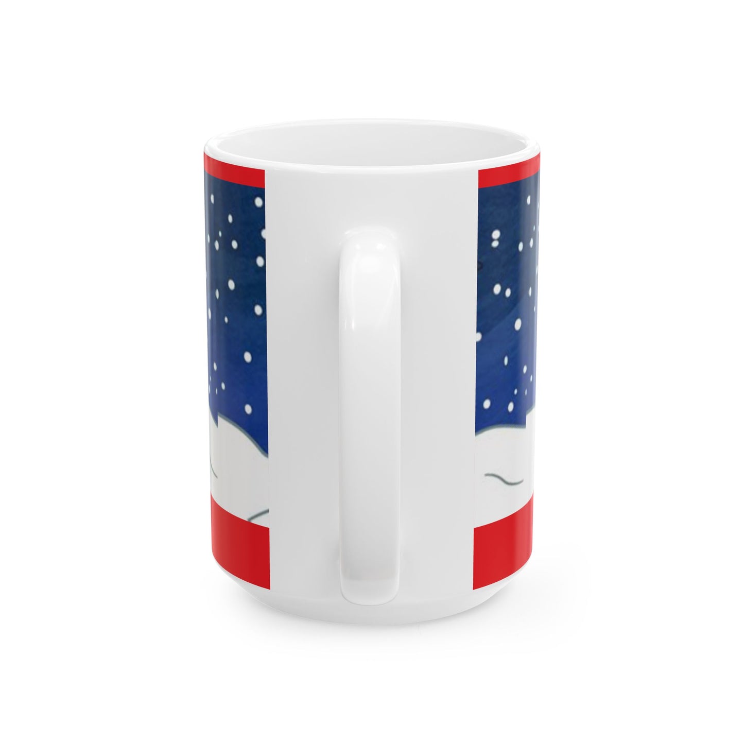 Princess Grace Whimsical Charlie Brown Christmas Ceramic Mug 11oz 15oz