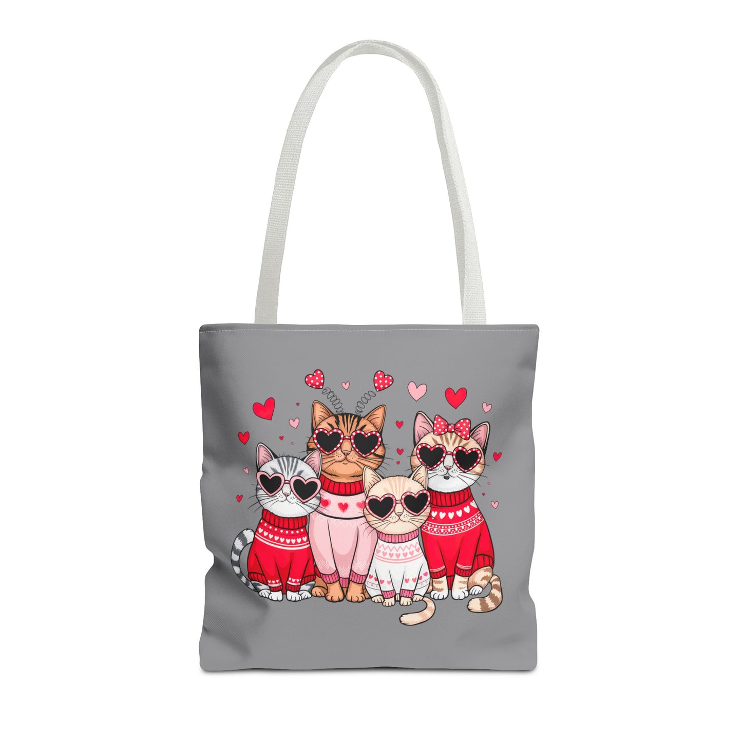 Princess Grace Cute Cat Lovers Tote Bag Perfect Gift for Pet Owners and Valentine's Day