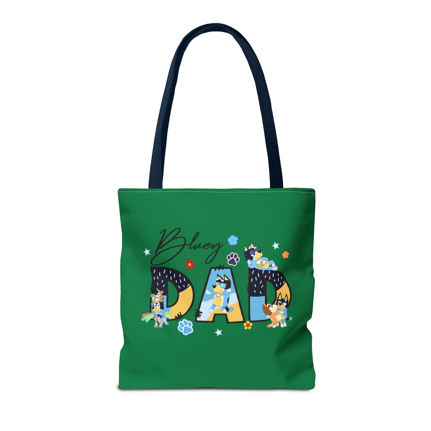 Princess Grace Bluey Dad Tote Bag Fun & Functional Gift for Dog Lovers