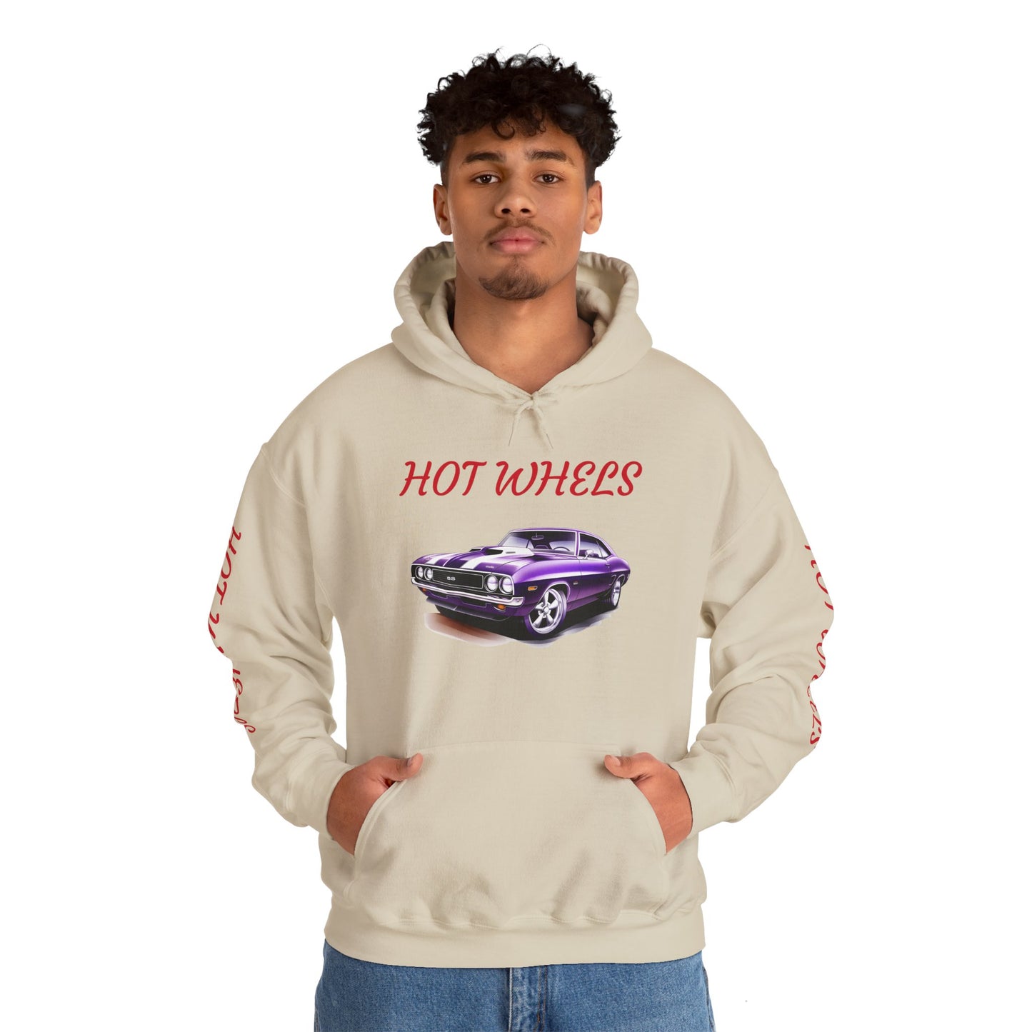 Princess Grace Vintage Hot Wheels Hooded Sweatshirt for Car Enthusiasts