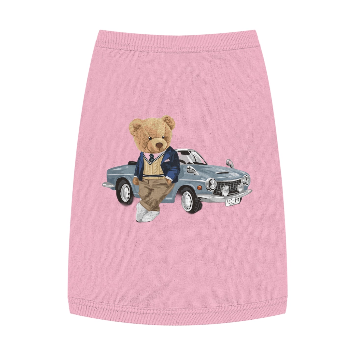 Princess Grace CUTE Cool Vintage Bear Pet Tank Top Cute Dog Apparel for Retro Vibes