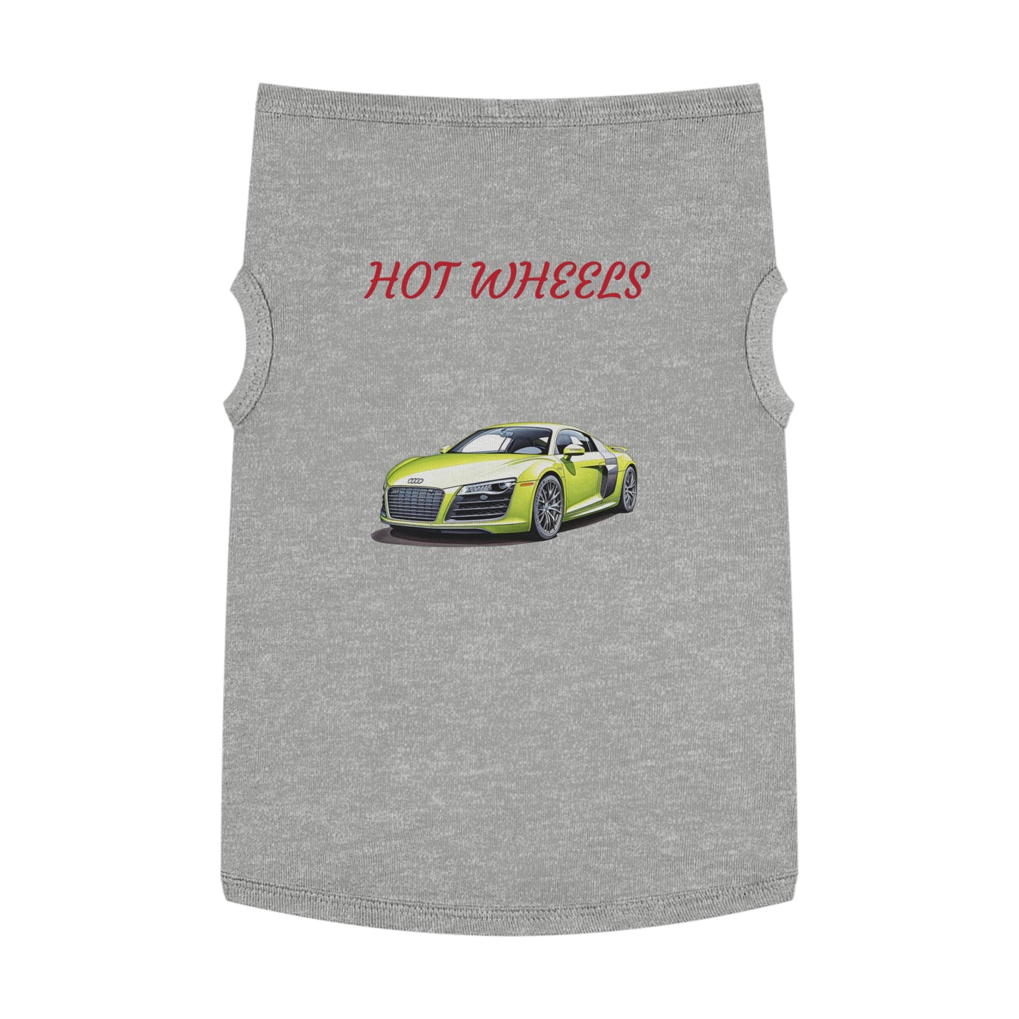 Princess Grace Hot Wheels Pet Tank Top Stylish Car Theme for Dog Lovers