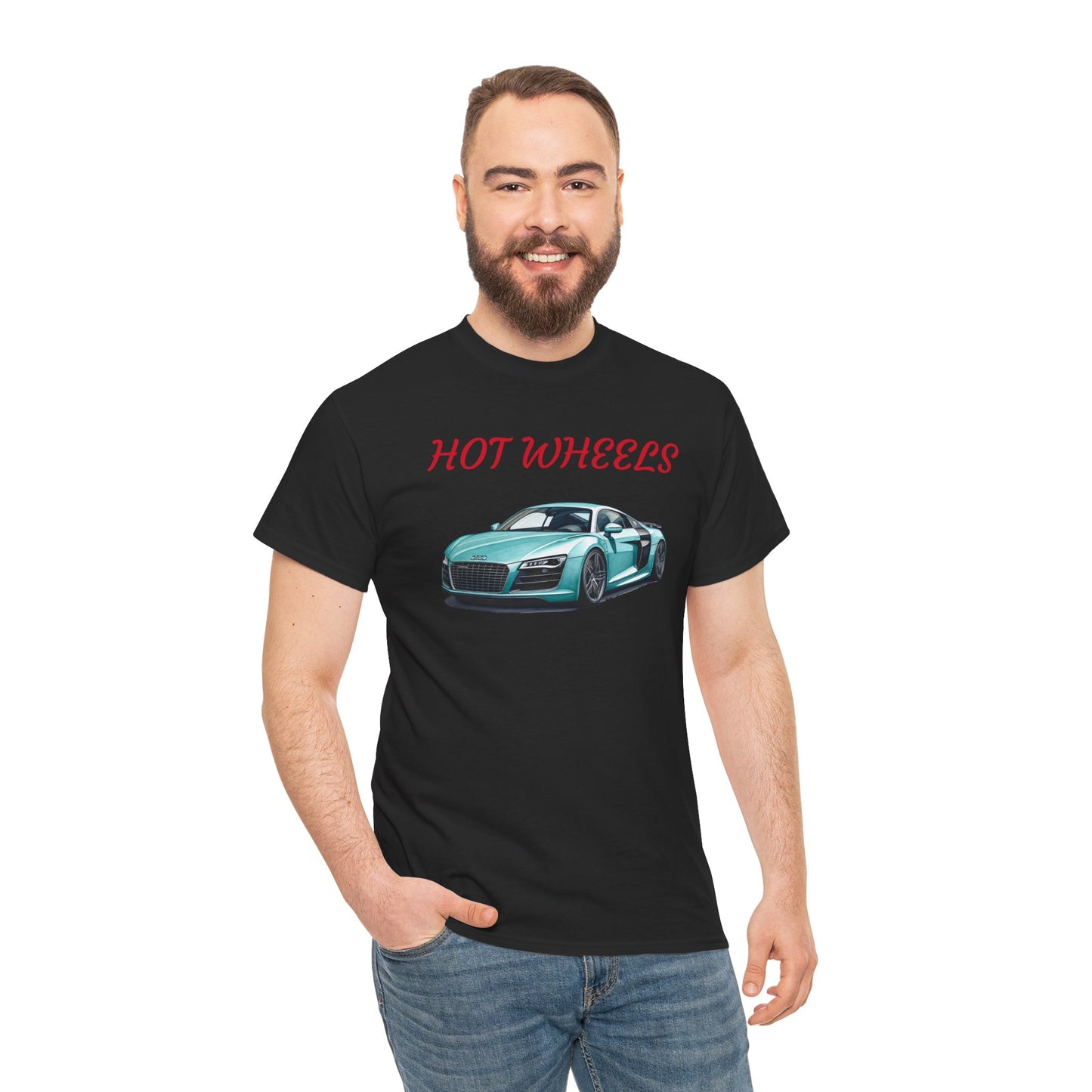 Princess Grace Hot Wheels Unisex Heavy Cotton Tee Perfect for Car Enthusiasts & Casual Wear