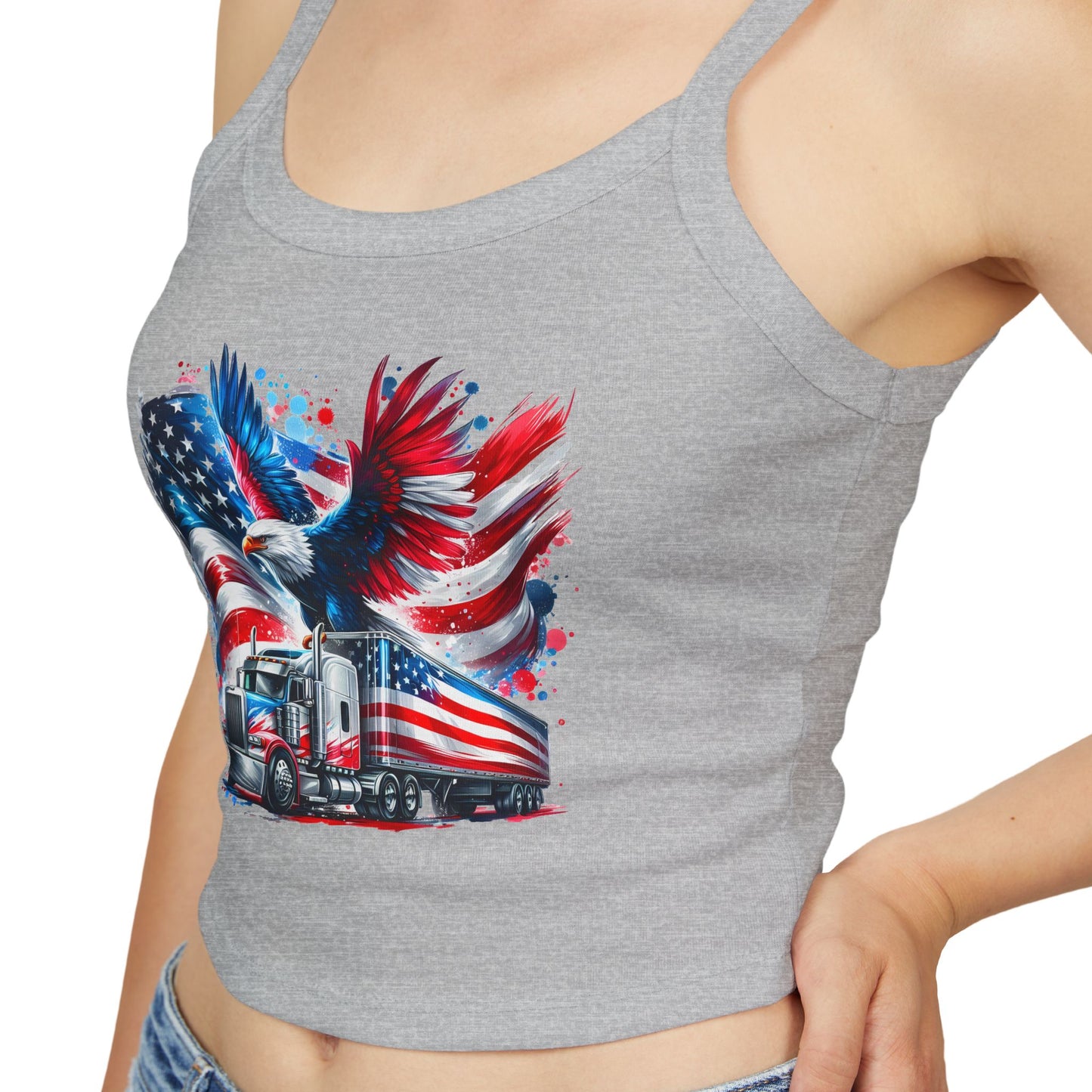 Princess Grace USA Truck Women's Spaghetti Strap Tank Top