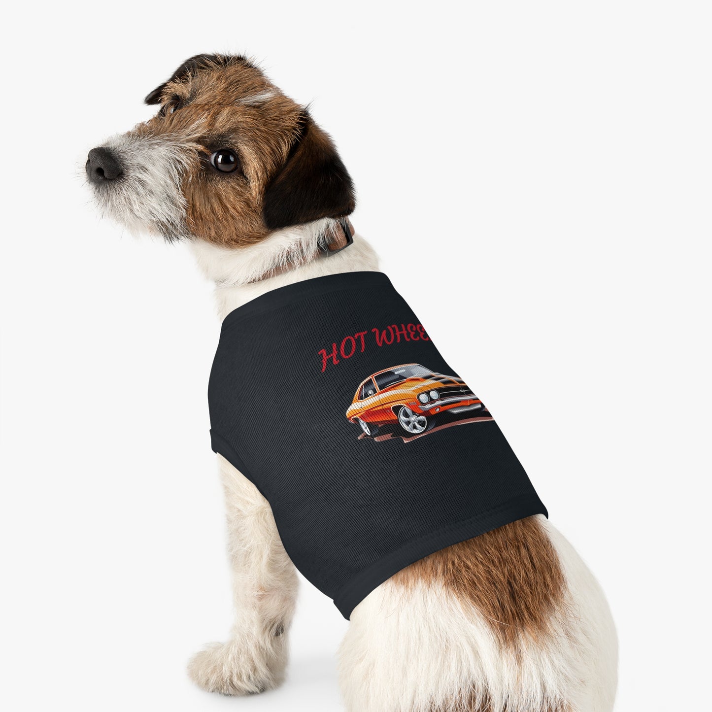 Princess Grace Hot Wheels Pet Tank Top Fun Racing Style for Dog Lovers