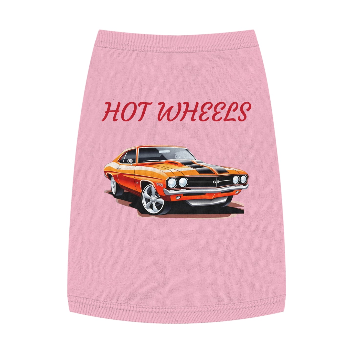 Princess Grace Hot Wheels Pet Tank Top Fun Racing Style for Dog Lovers
