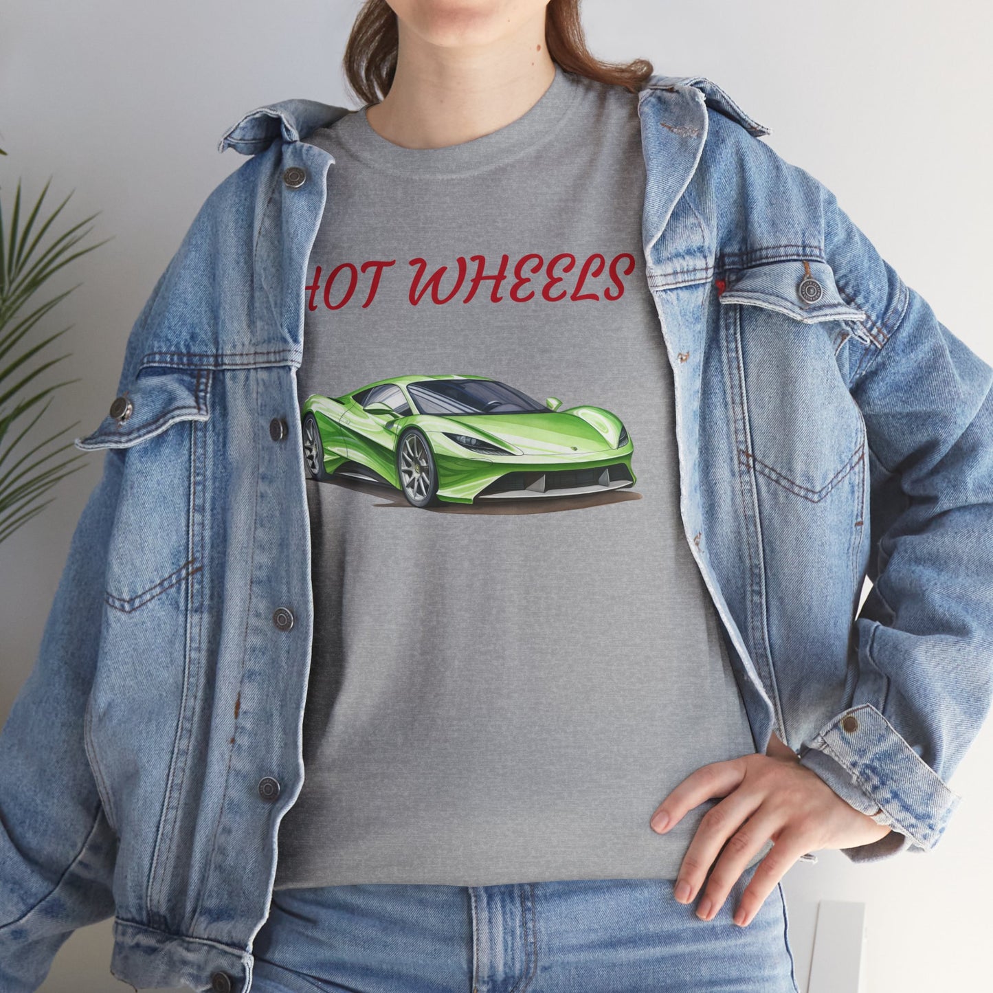 Princess Grace Hot Wheels Unisex Heavy Cotton Tee Perfect for Car Enthusiasts