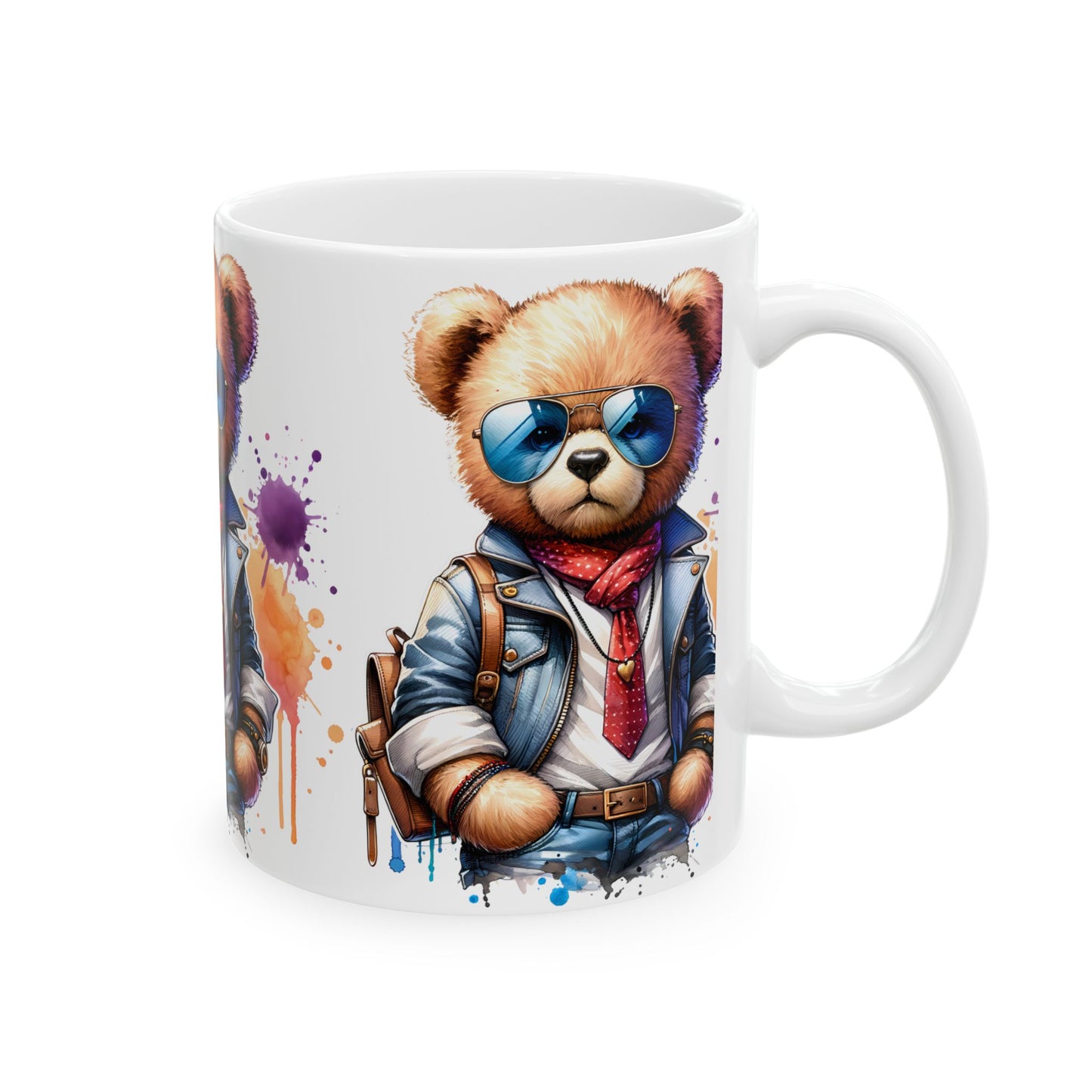 Princess Grace Cool Teddy Bear Ceramic Mug