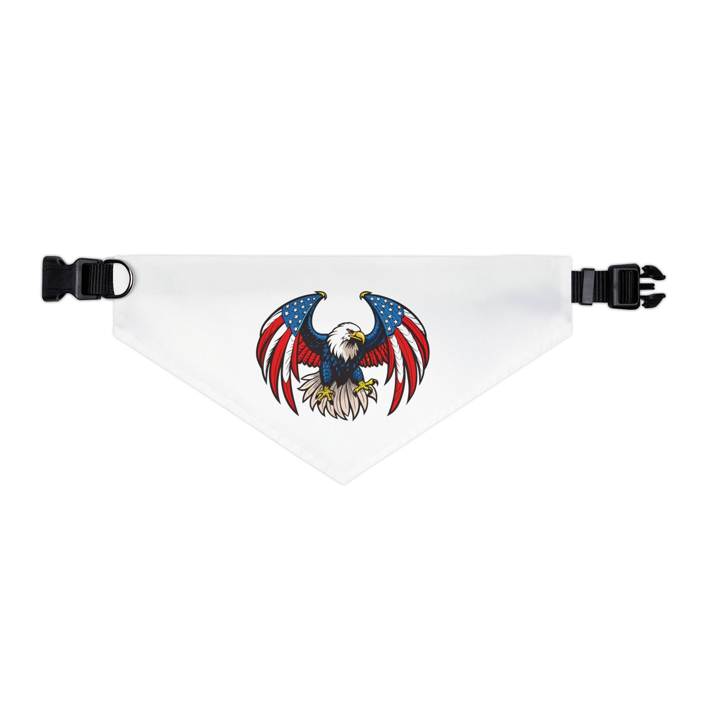 Princess Grace Patriotic Eagle Pet Bandana Collar for Dogs Perfect for 4th of July Celebrations