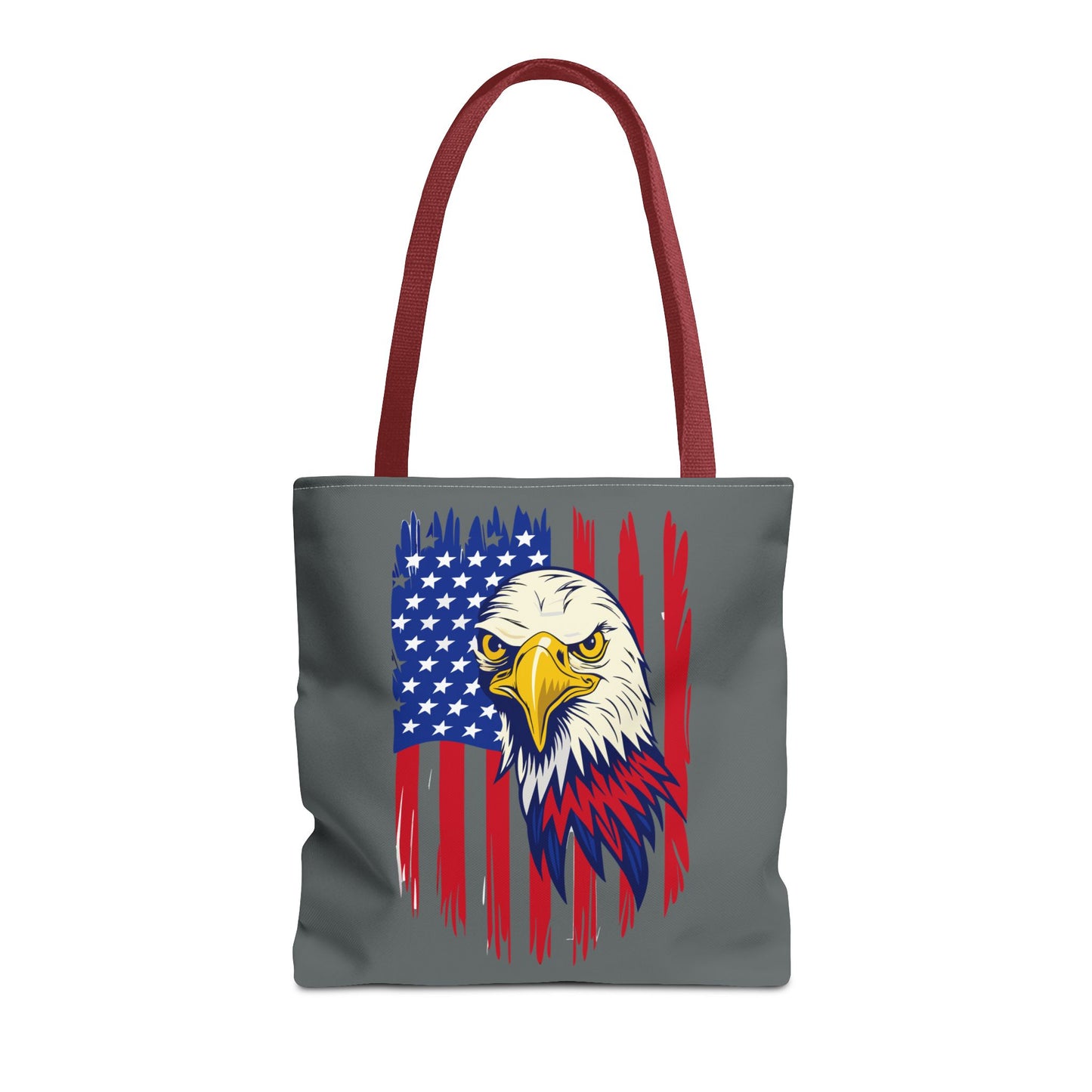 Princess Grace Patriotic Eagle Tote Bag American Flag Design